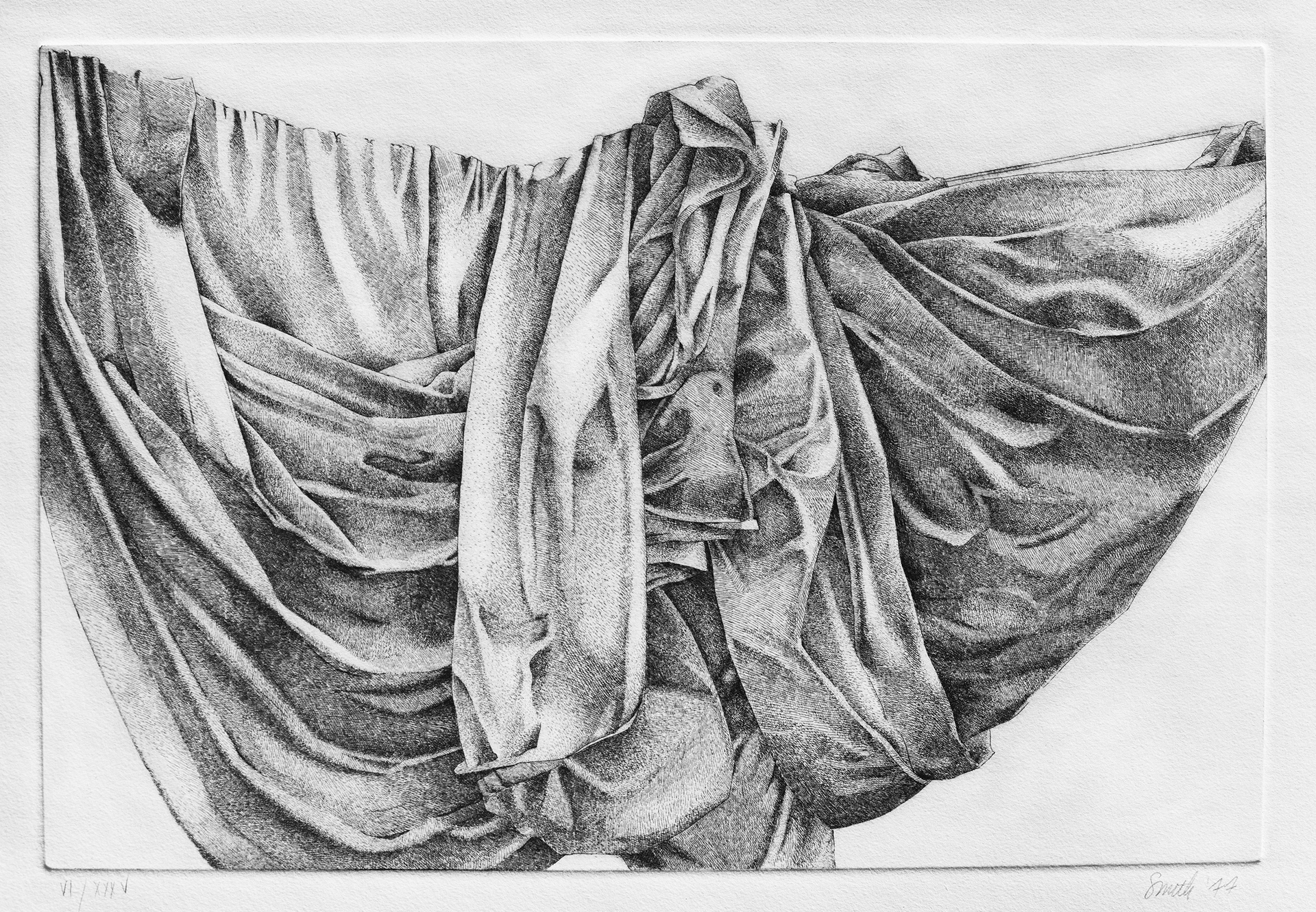 Etching, 50 x 70 cm
