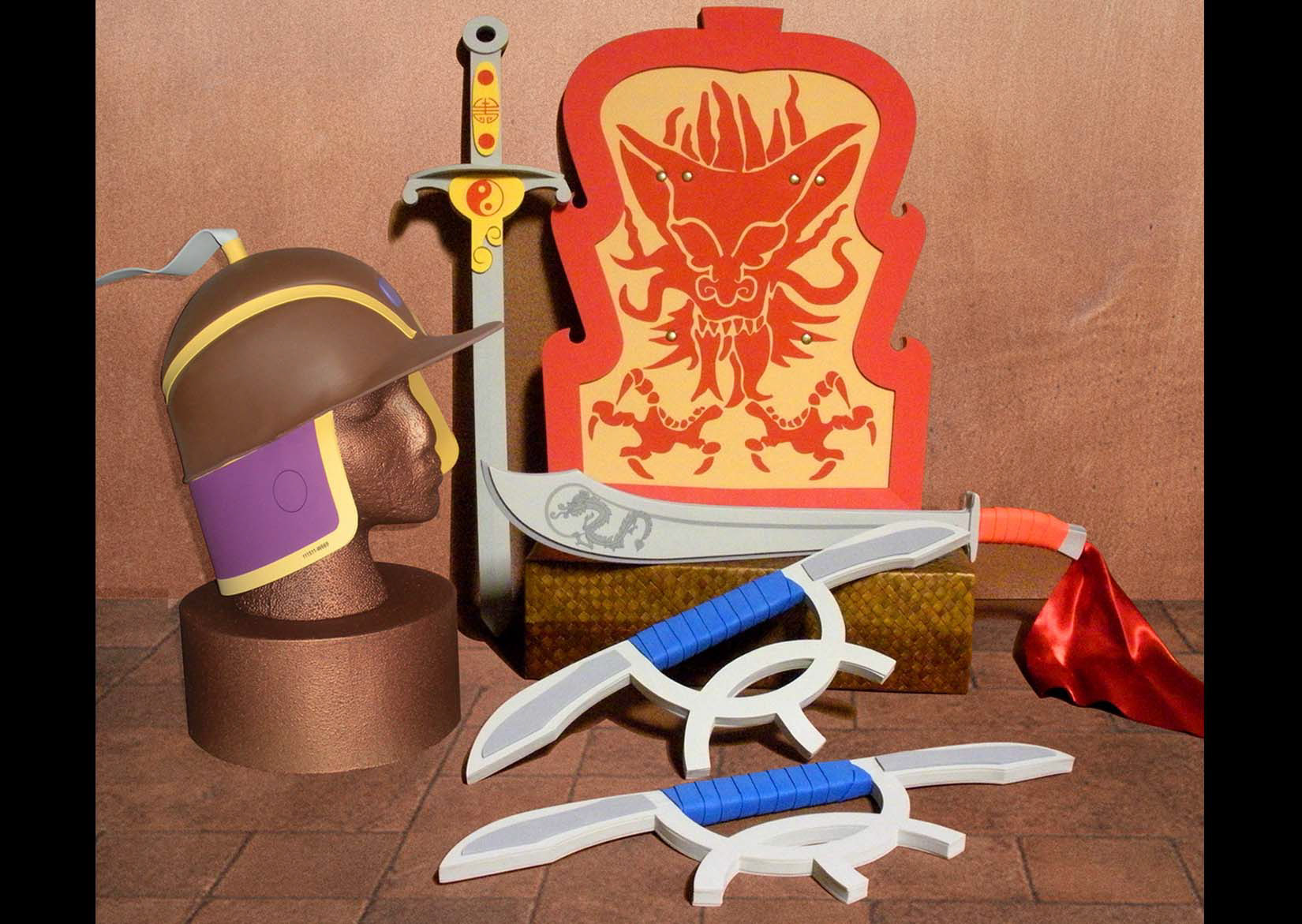 ZN Animation Foam Chinese Weapon Assortment