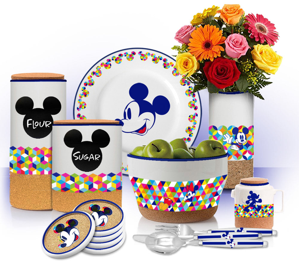 Dishware concept developed from style guide