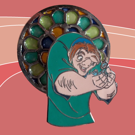 Quasimodo pin which led the way for pin innovations and increased sales