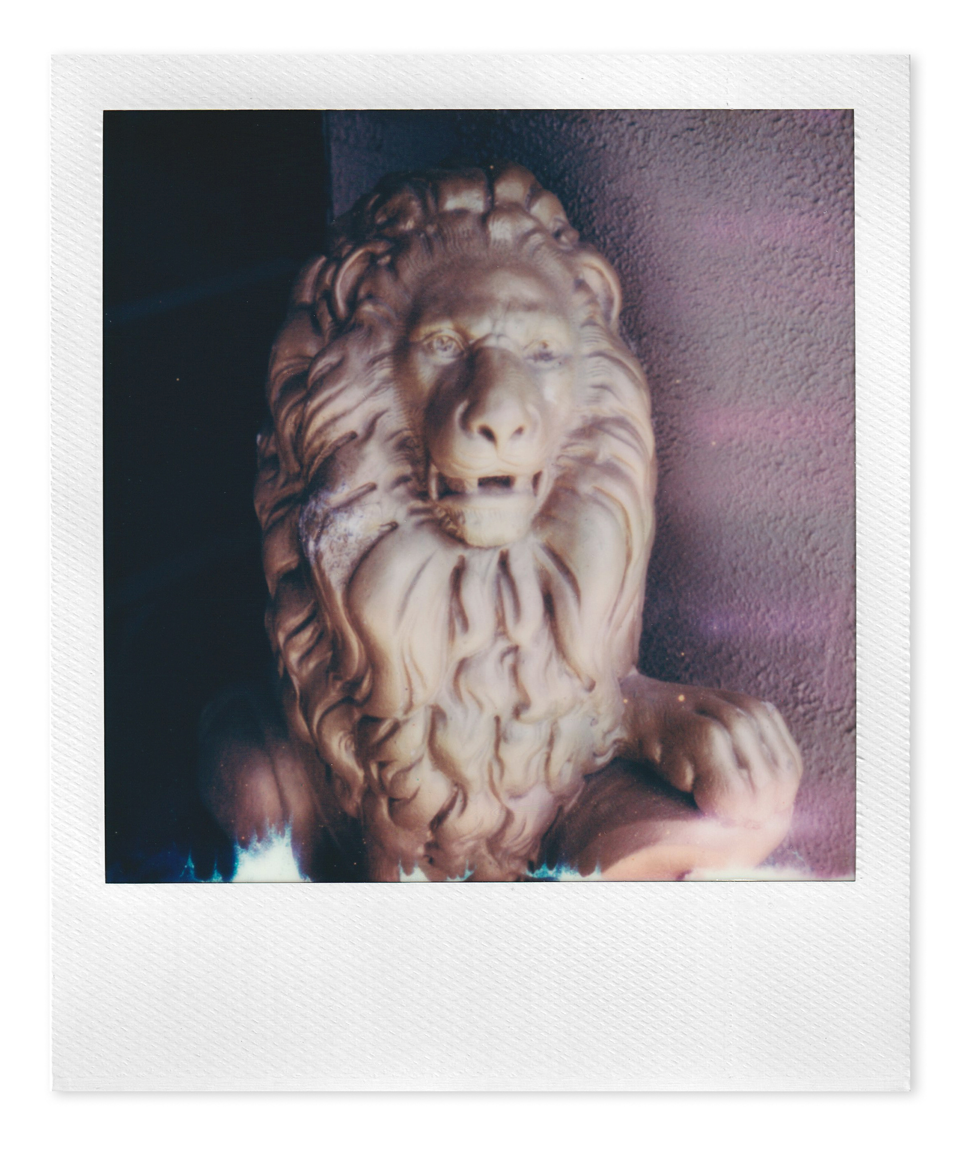 lion statue on Park Avenue