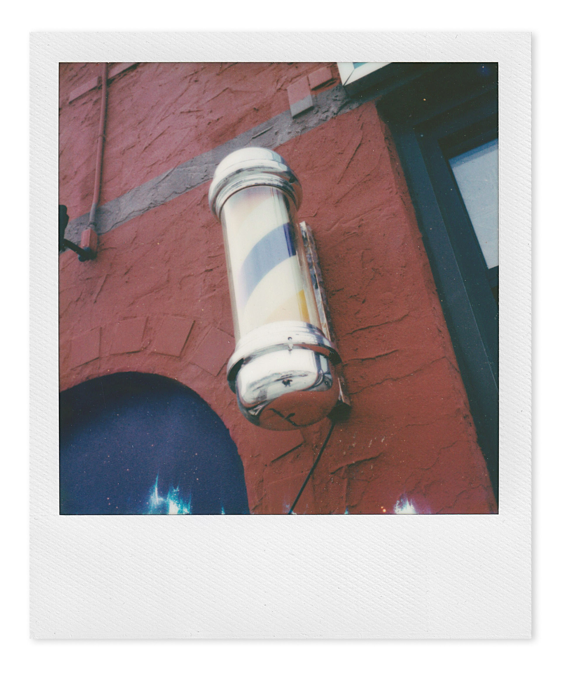 barber pole on Chandler Street