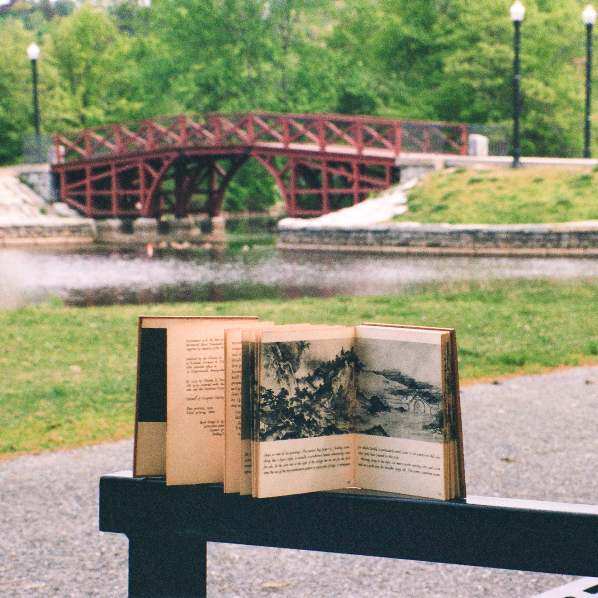 May 15th, Sesshu’s long scroll, park
