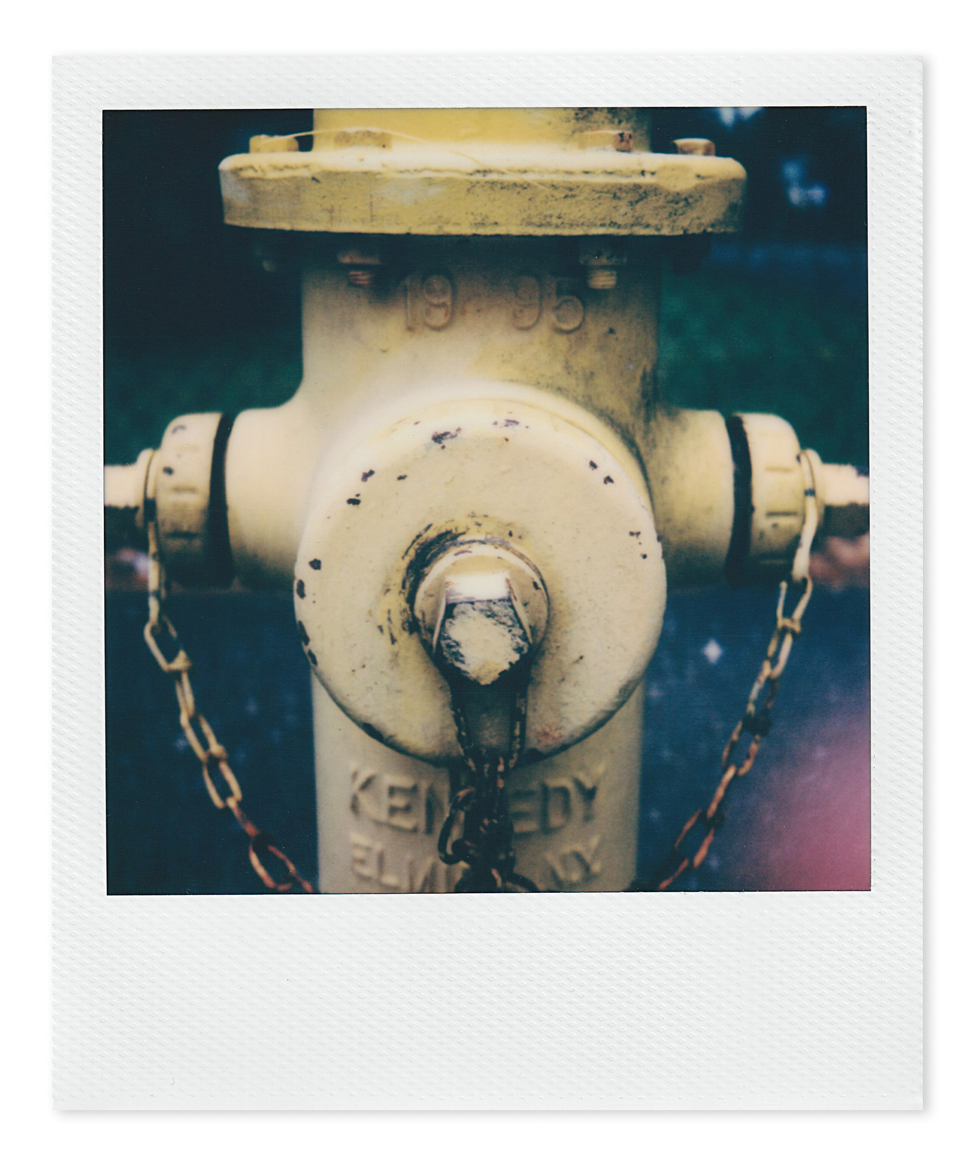 fire hydrant in front of building