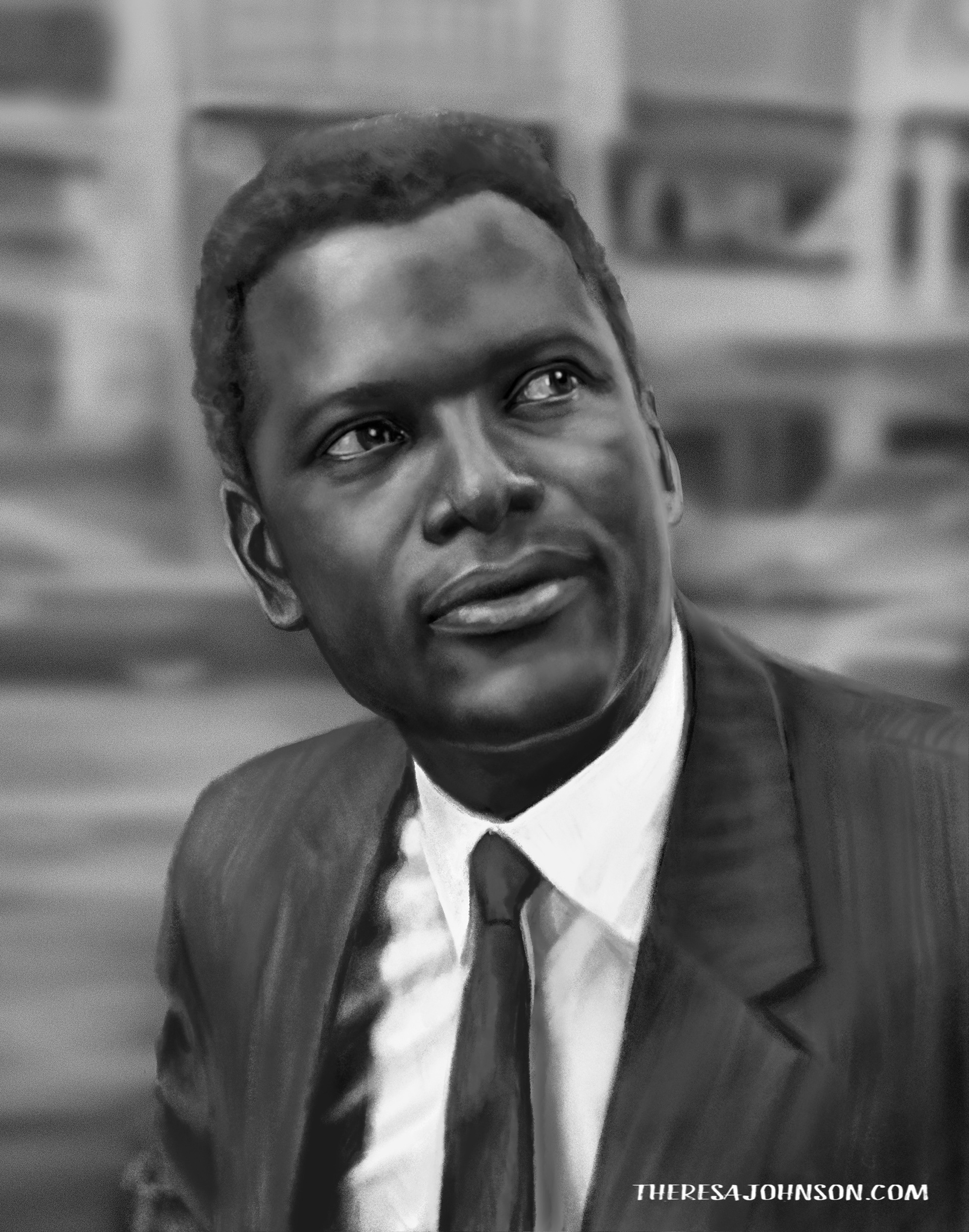 Portrait of Poitier