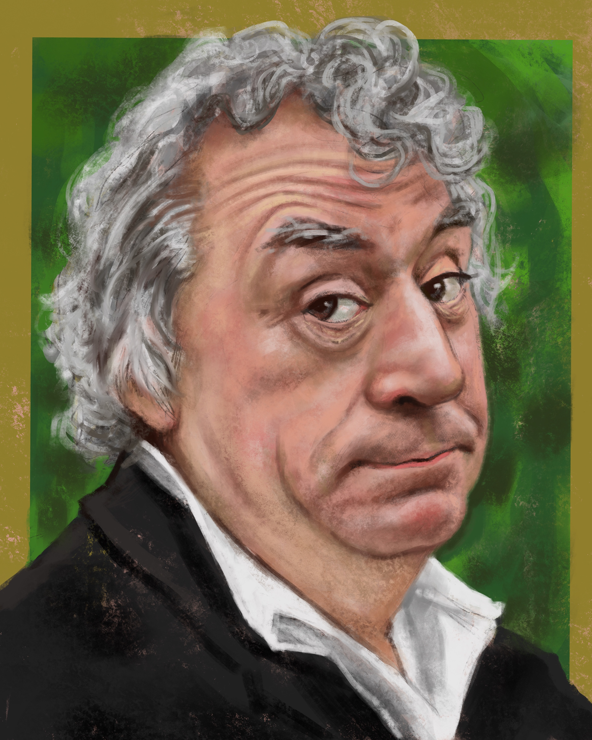 Caricature Portrait of Terry Jones