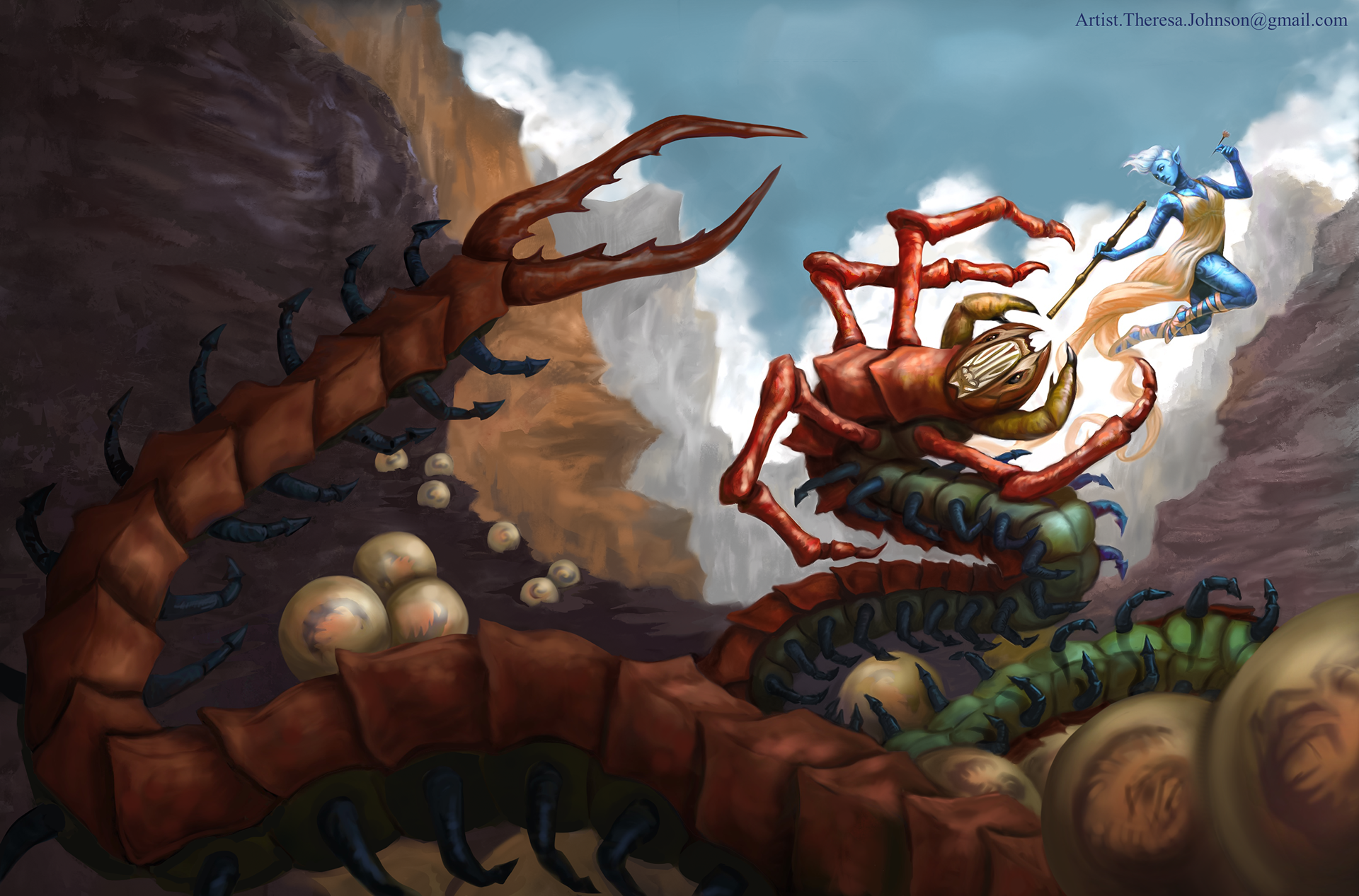 DnD Bookcover Illustration