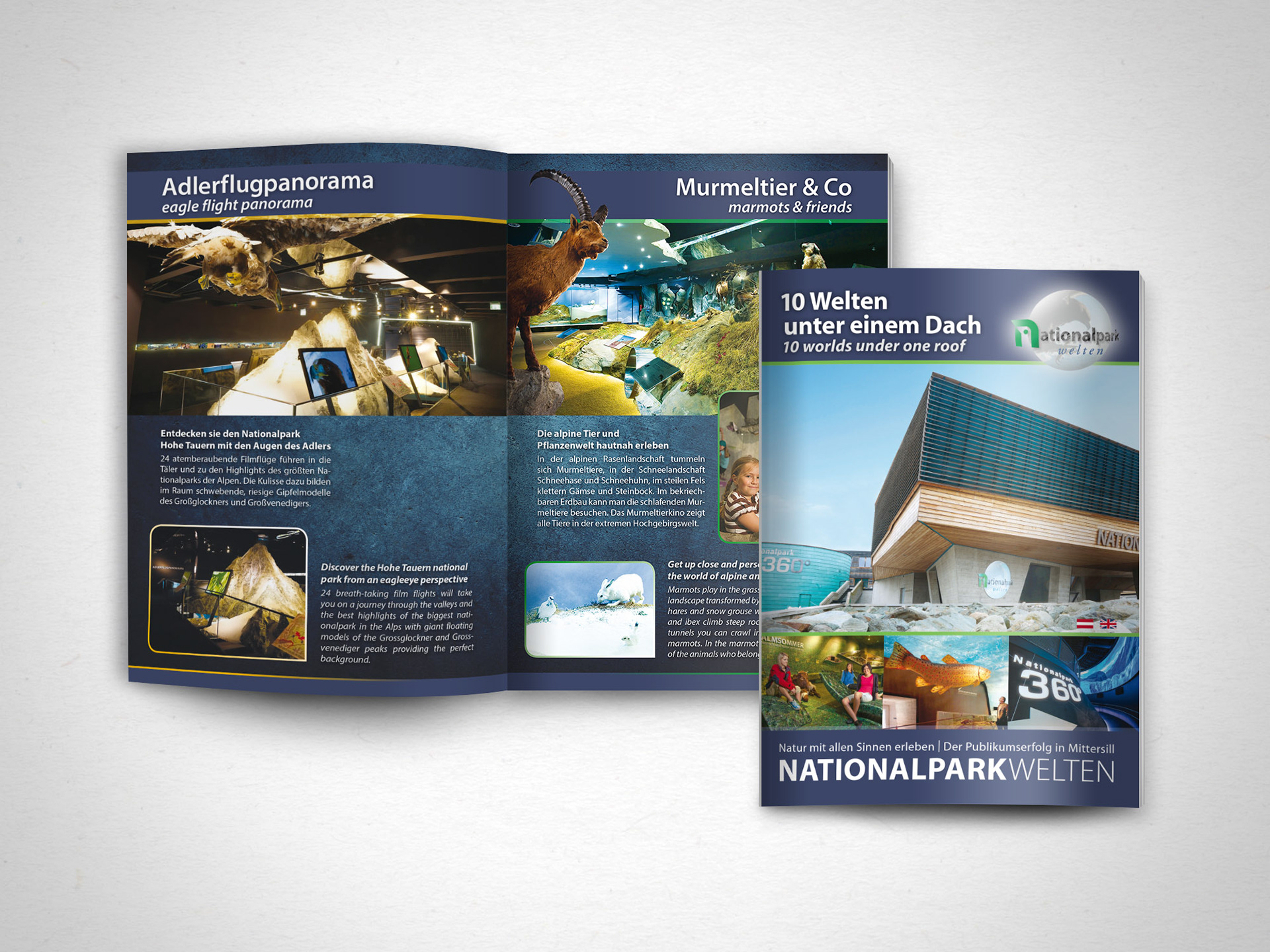 Besucherfolder - Nationalparkzentrum Mittersill