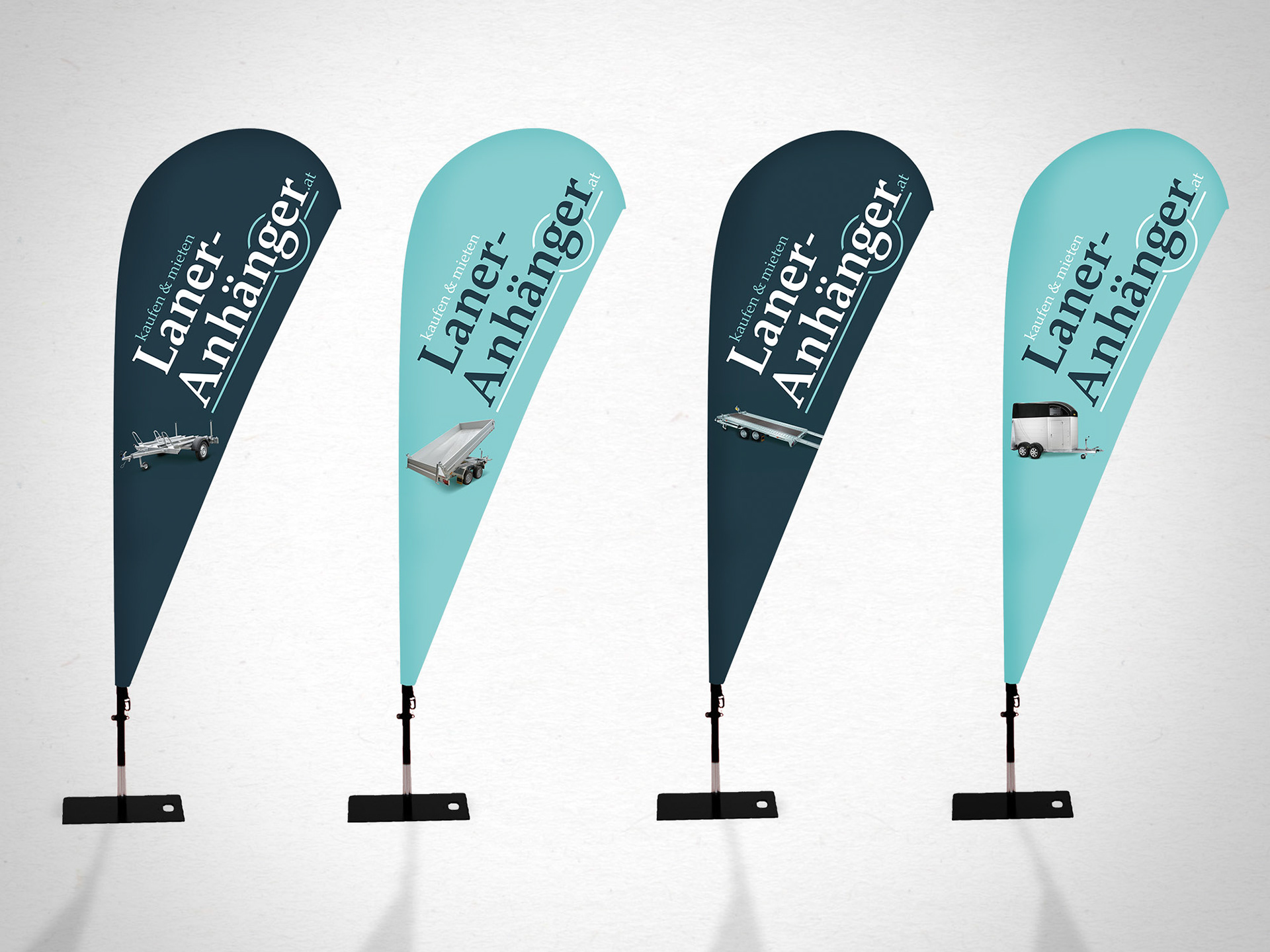 Flaggen - Laner ANhänger Saalfelden