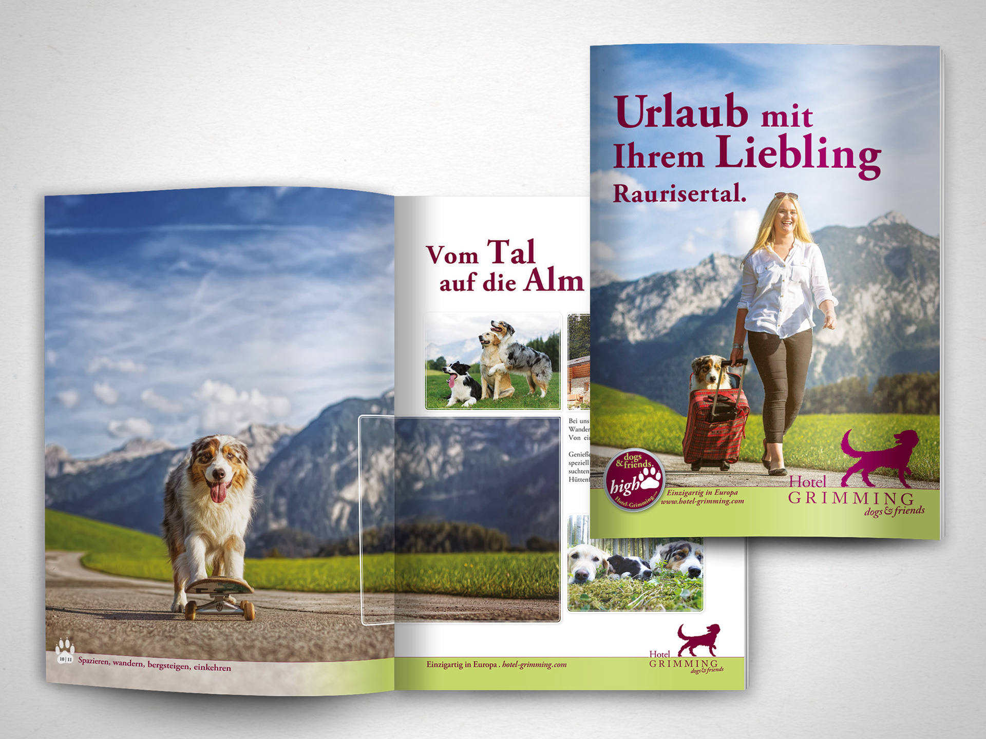 Imagebroschüre - Hotel Grimming - Dogs and Friends