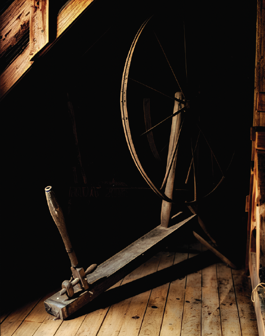 Spinning Wheel, Fryeburg Historical Society Museum