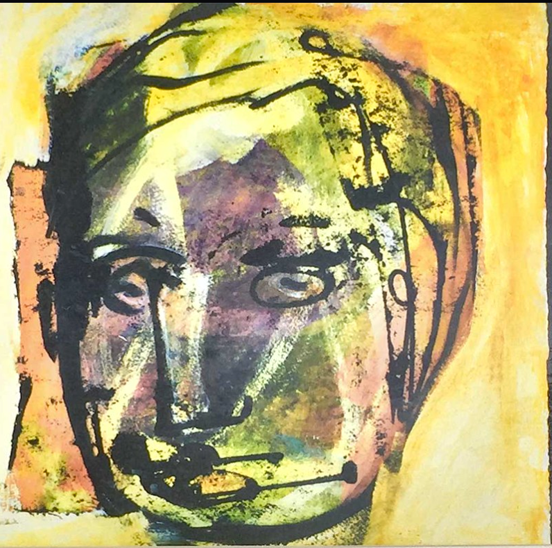 acrylic on paper