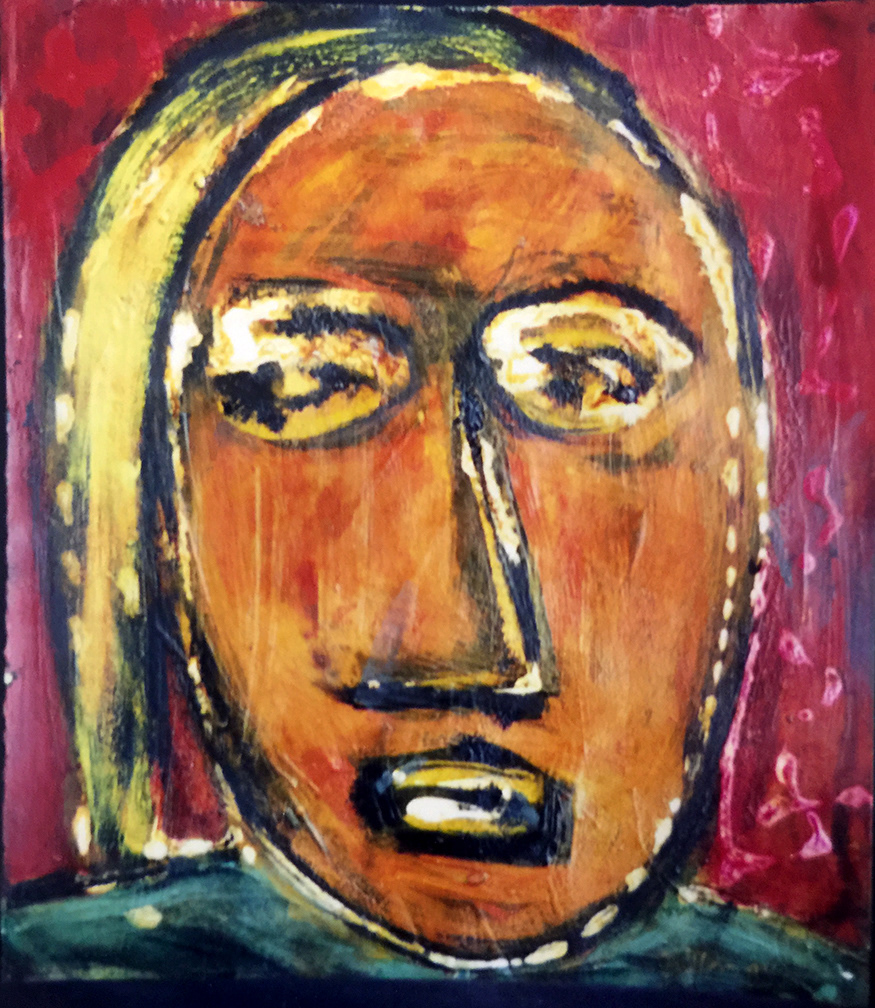 acrylic on board