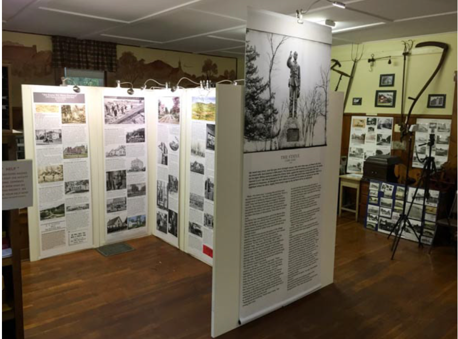 Brownﬁeld Historical Society, Grant, 2017 The curated and printed exhibition, "Brownﬁeld's Still Here: 1947-2017. The 70th anniversary of the ﬁre of 1947. The Brownfield  Historical Society. Building. An  exhibit of what would then become the final chapter in the Brownfield history publication