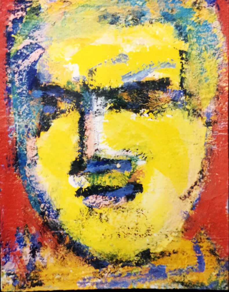 acrylic on board