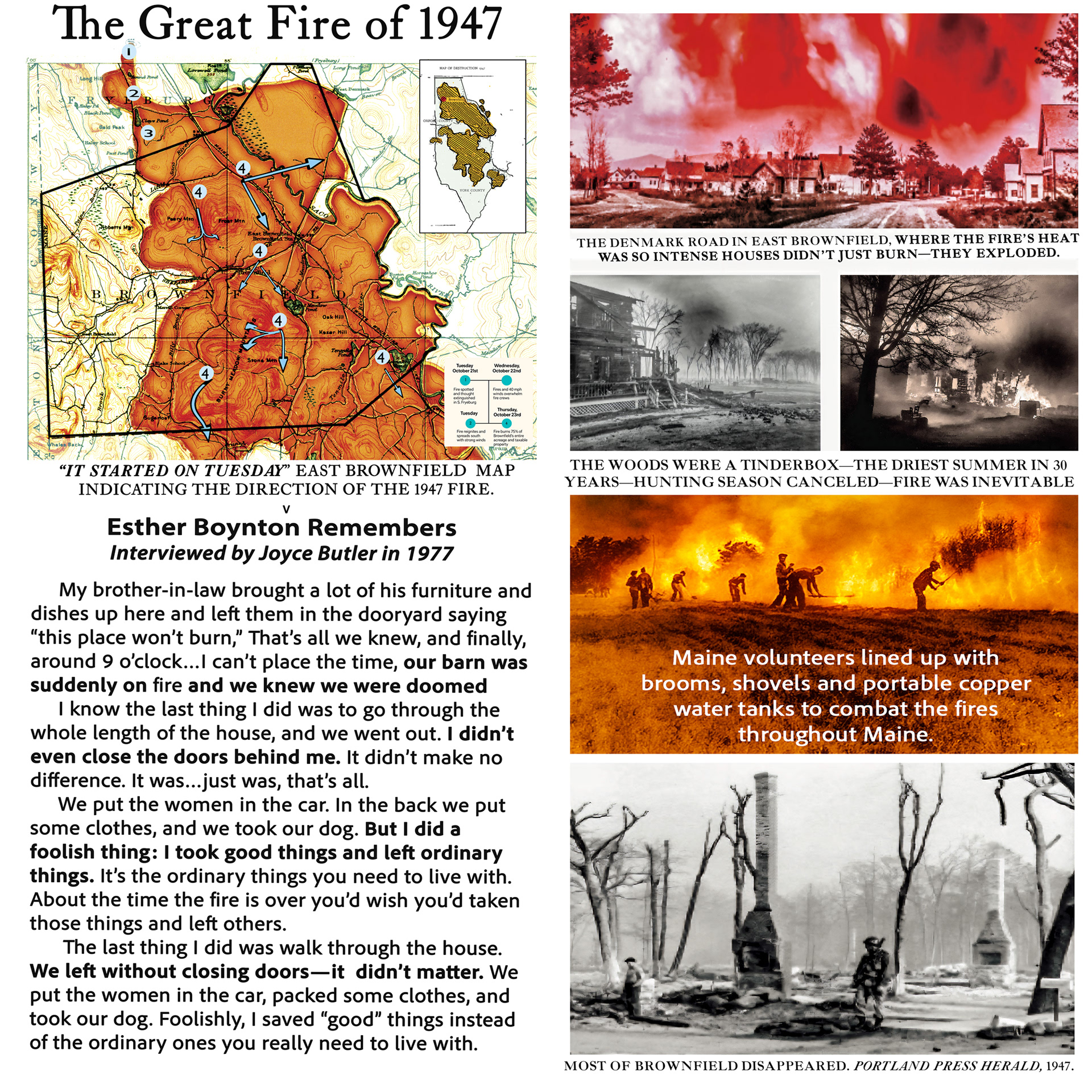 Fryeburg Fair Fire Tower Exhibit