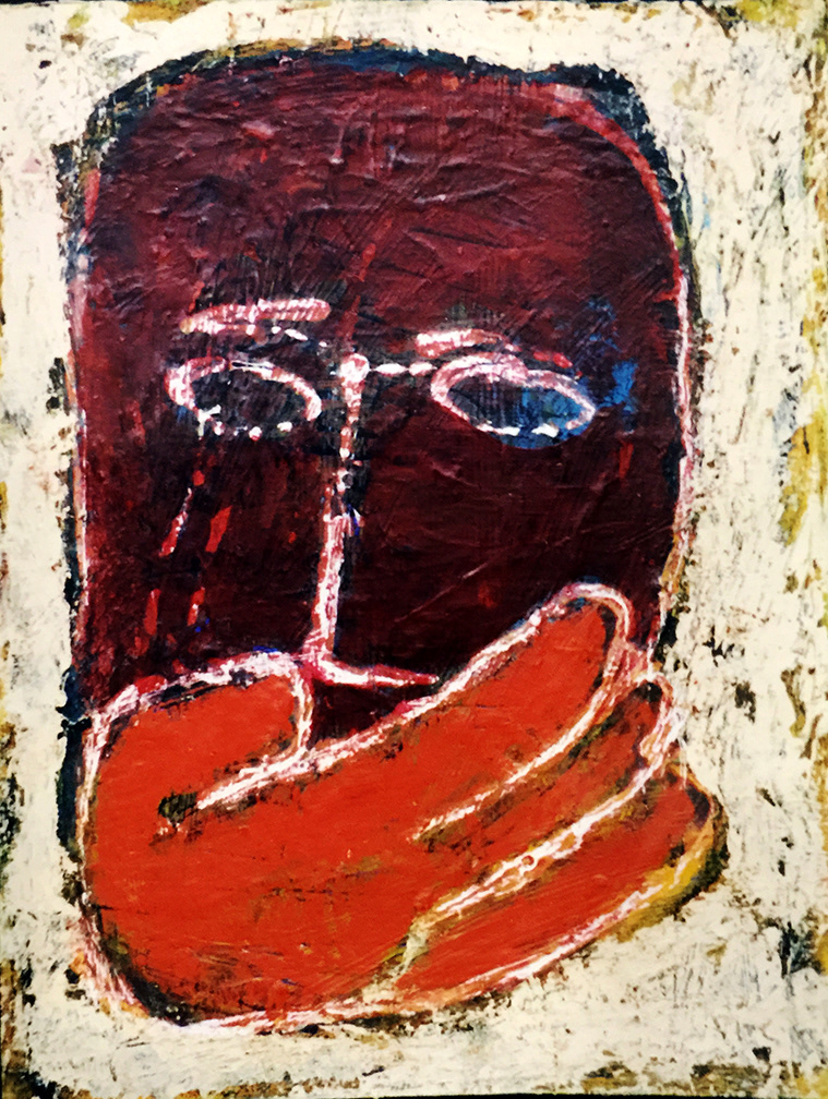 acrylic on board
