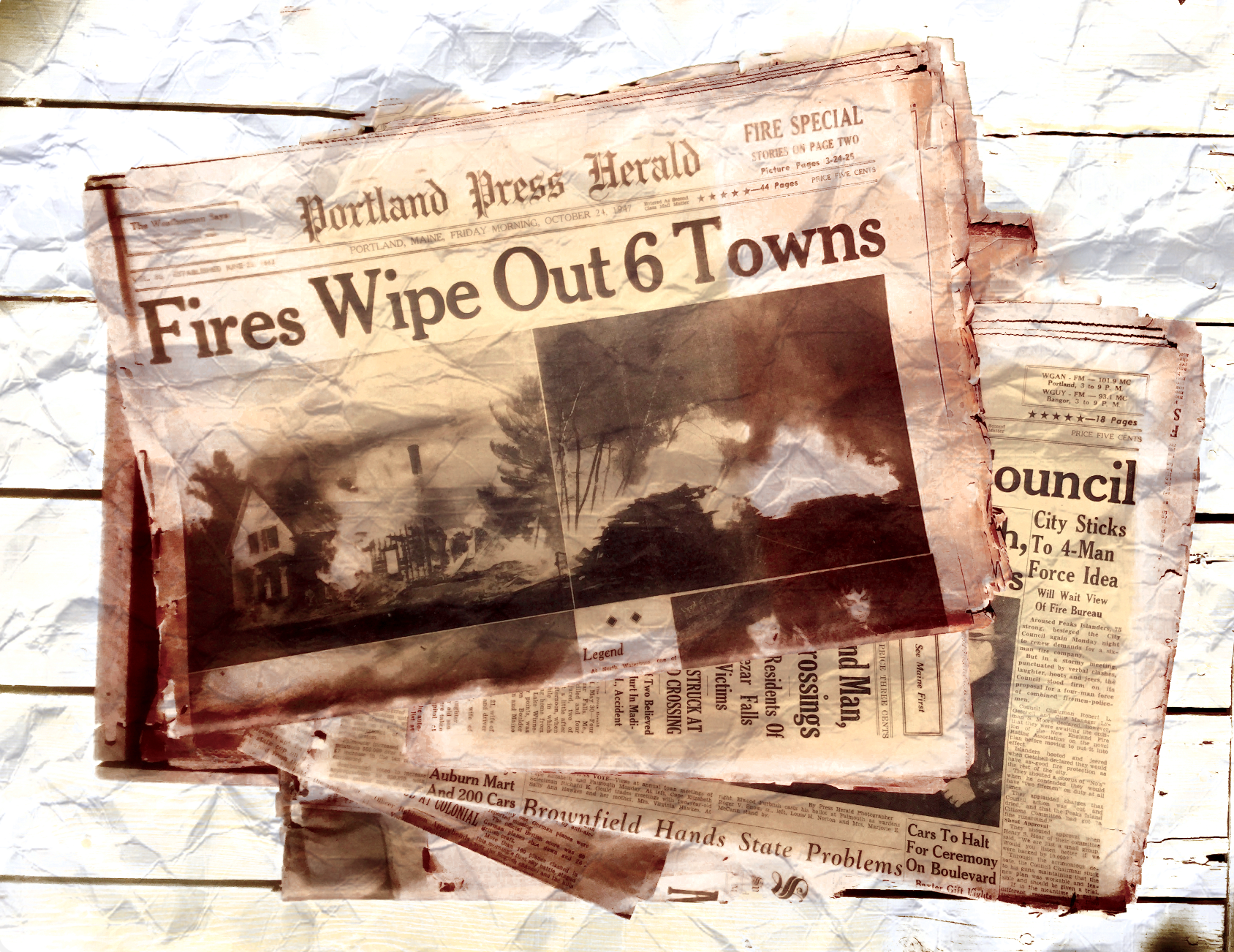 The great Fire of 1947