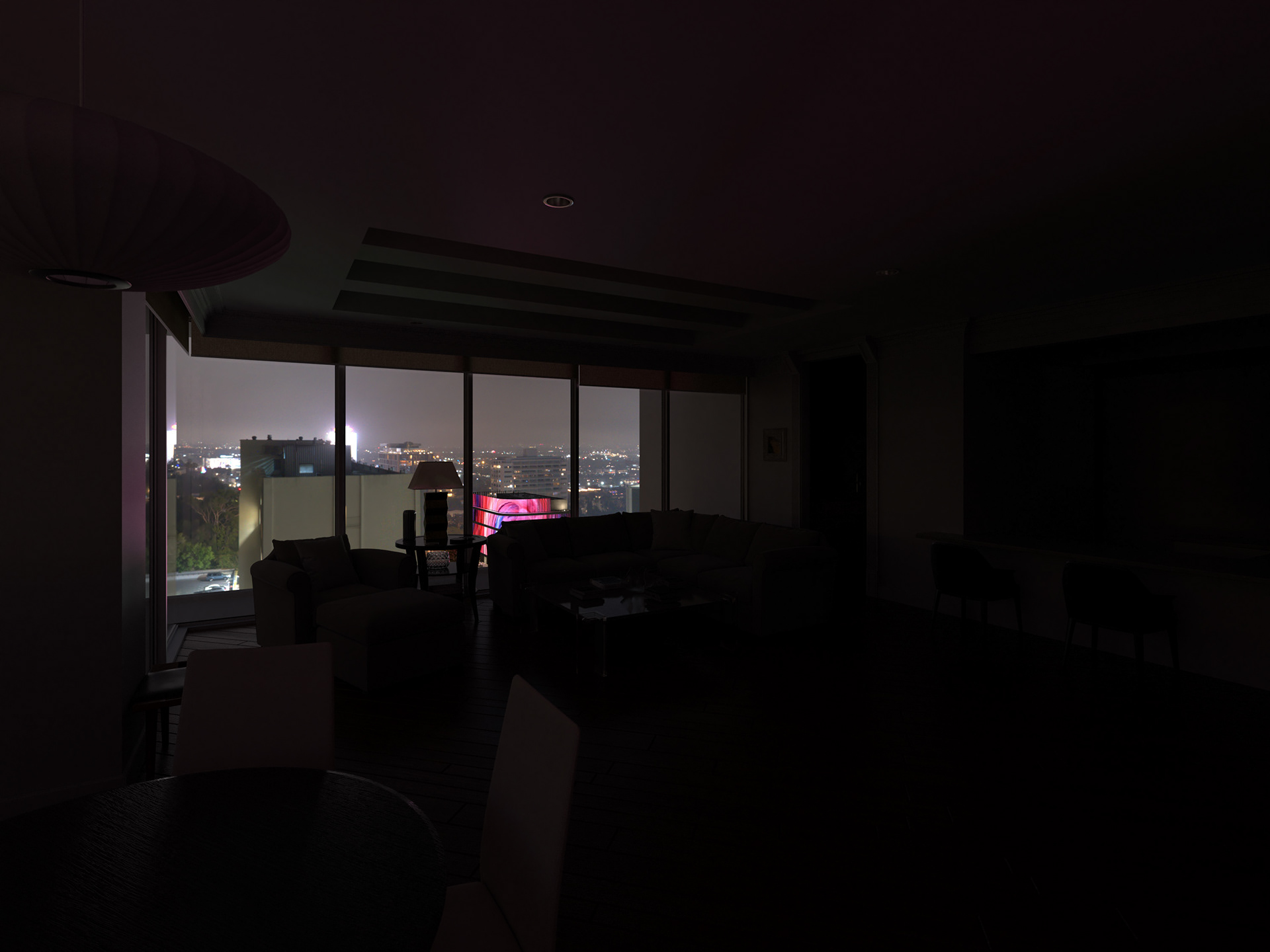 View 01 | Colored Lighting