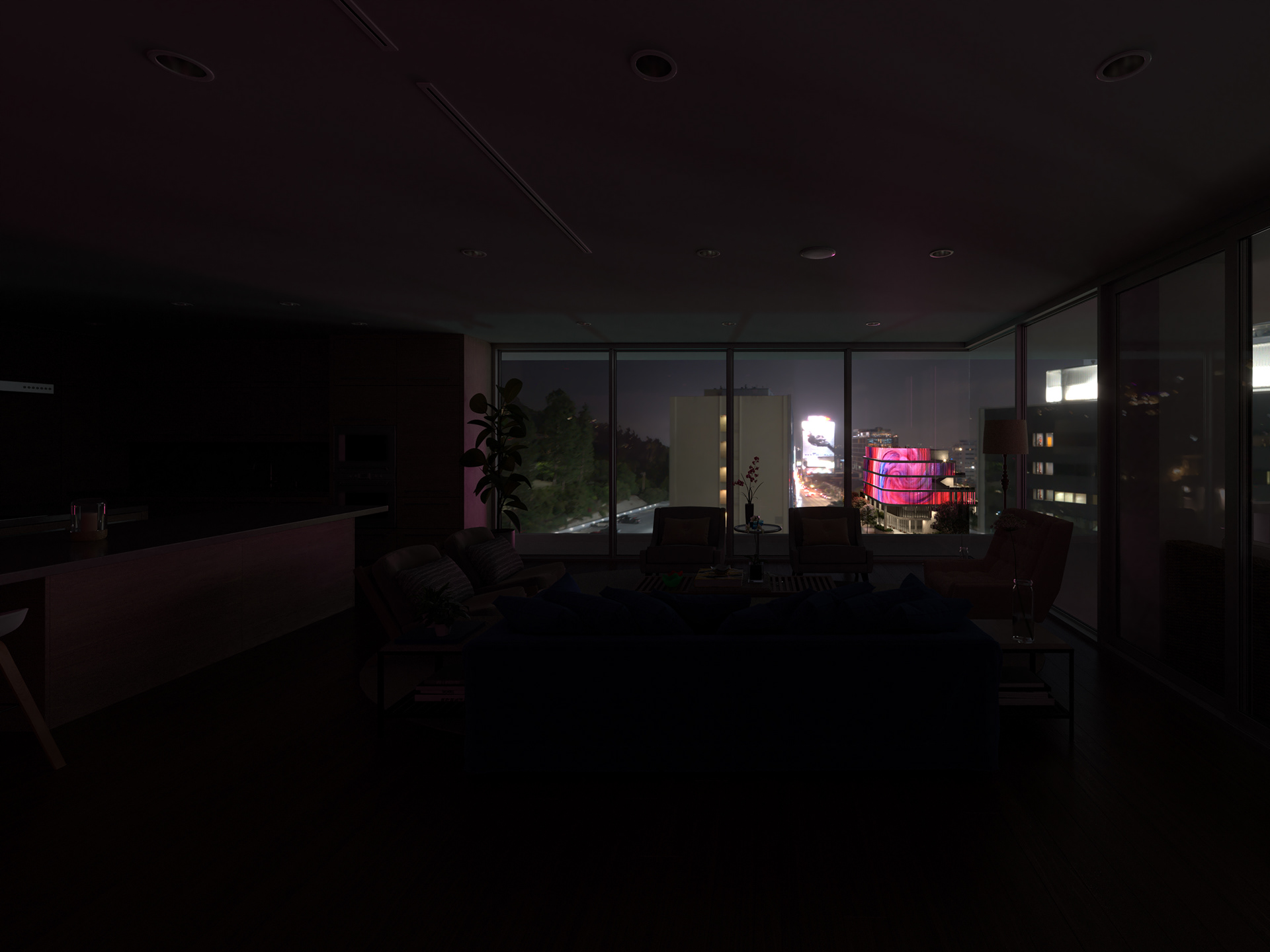 View 02 | Colored Lighting