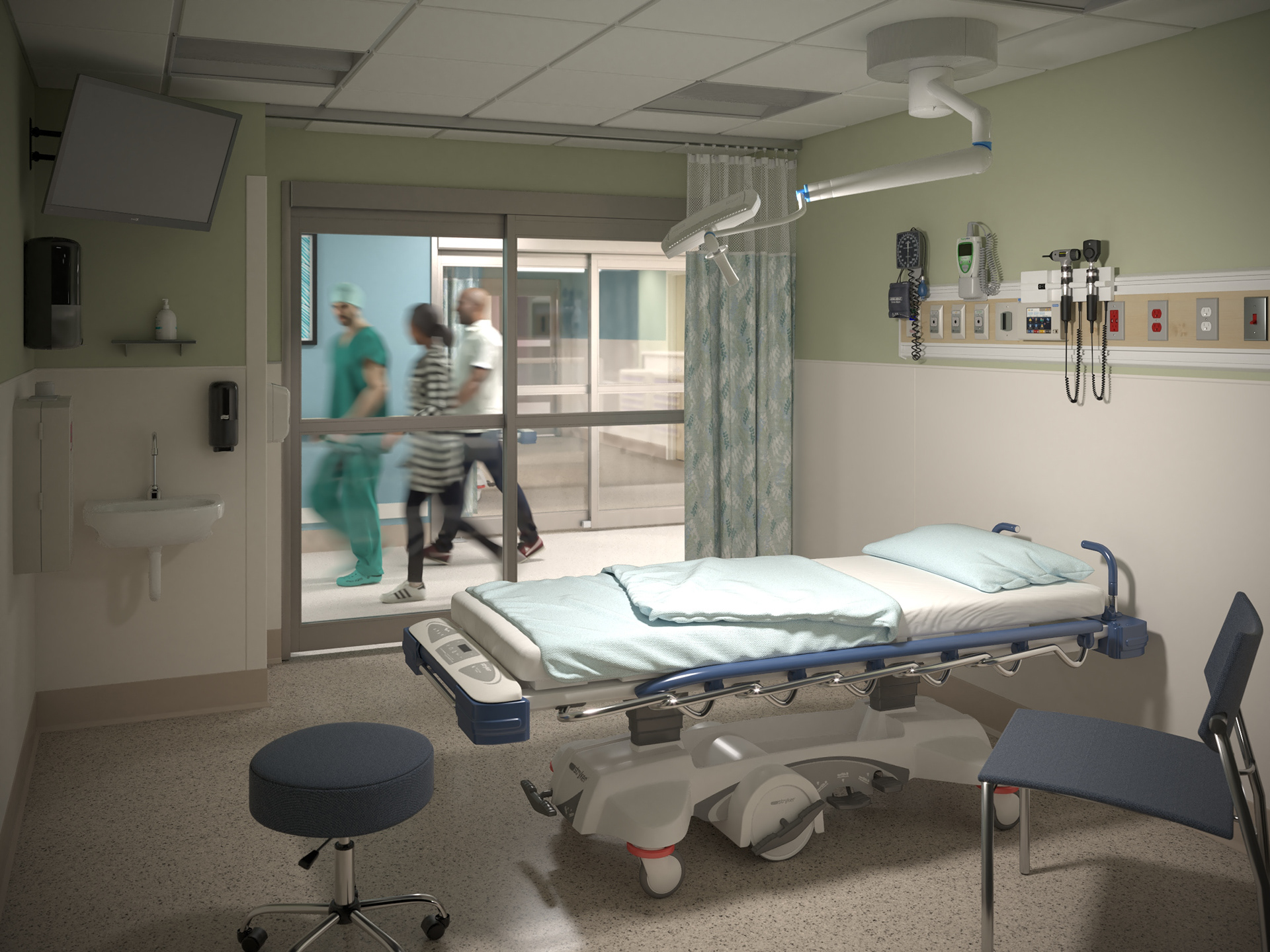 Trauma Room Low Light*