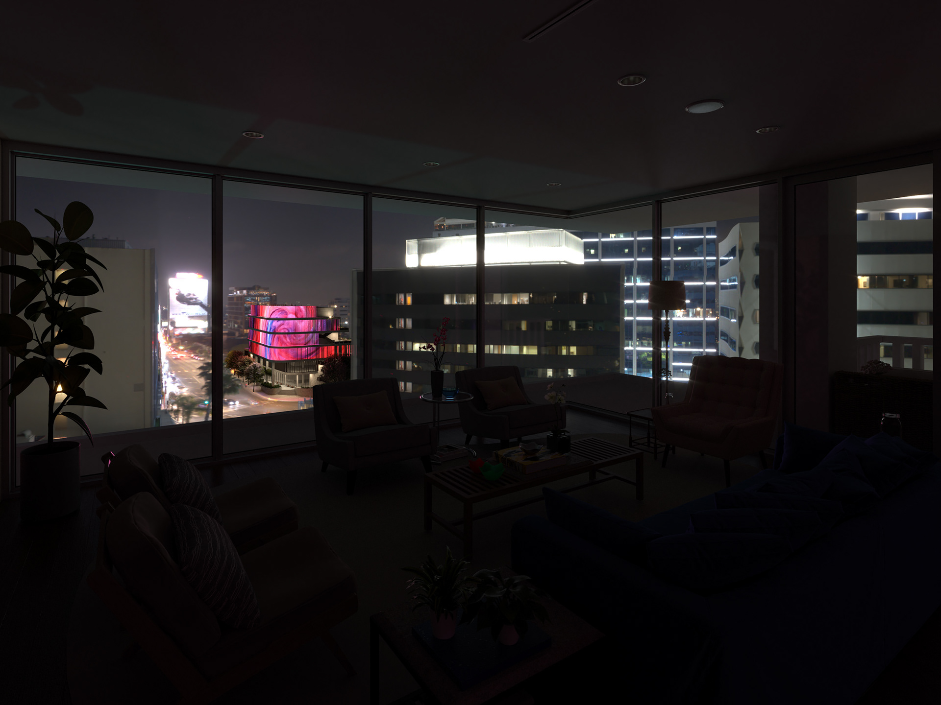 View 01 | Colored Lighting