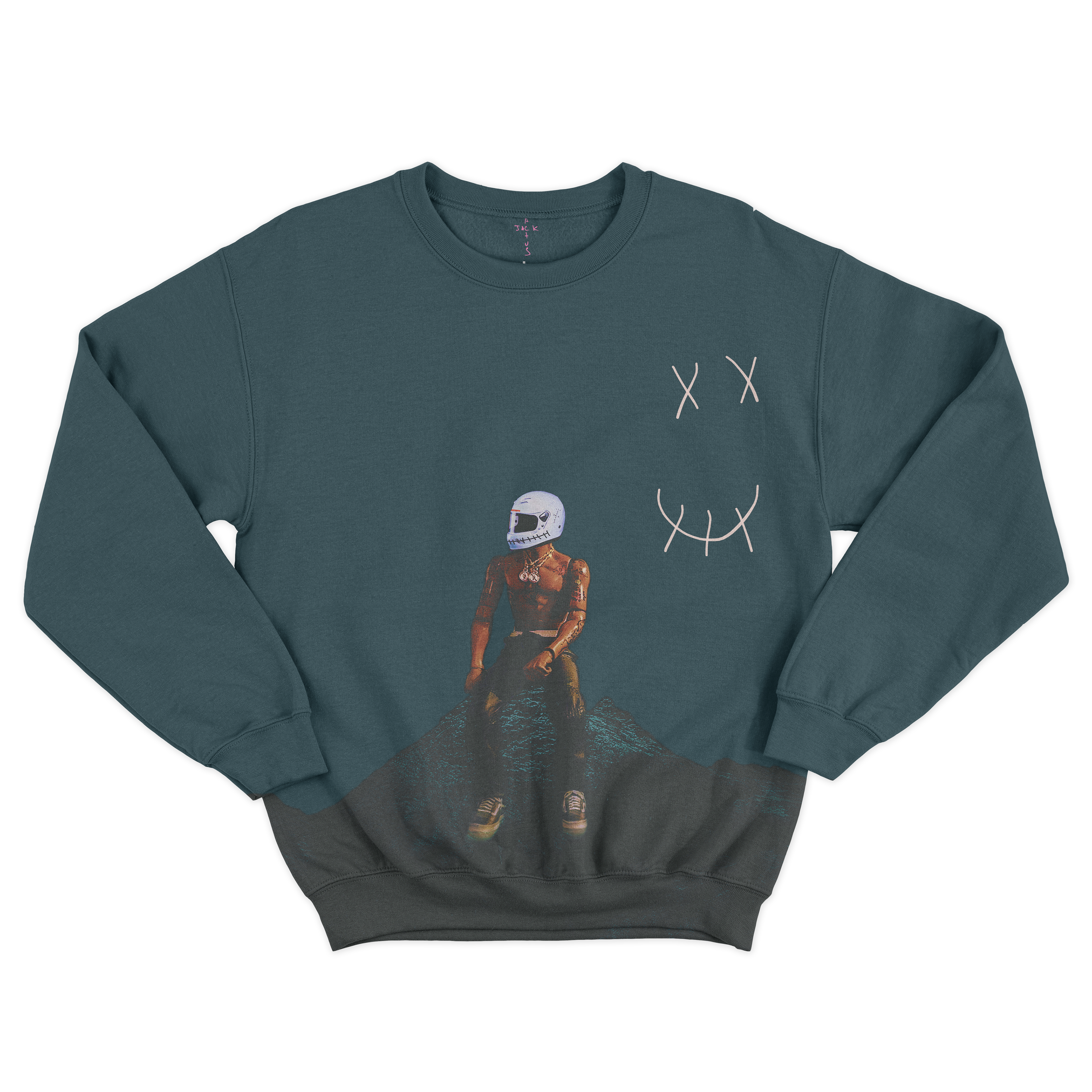 "CALM BEFORE THE RAGE" CREWNECK FRONT