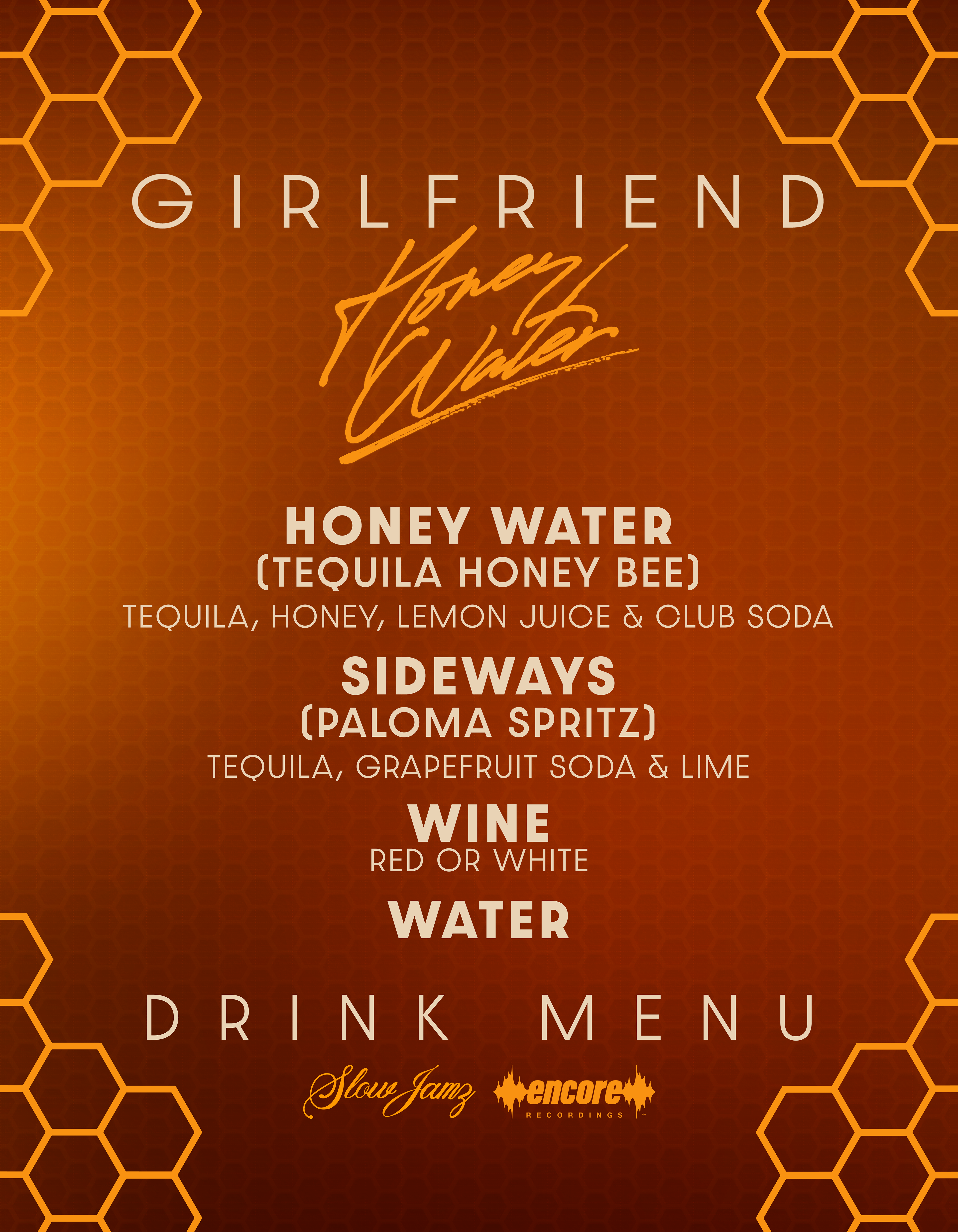 DRINK MENU DESIGN
