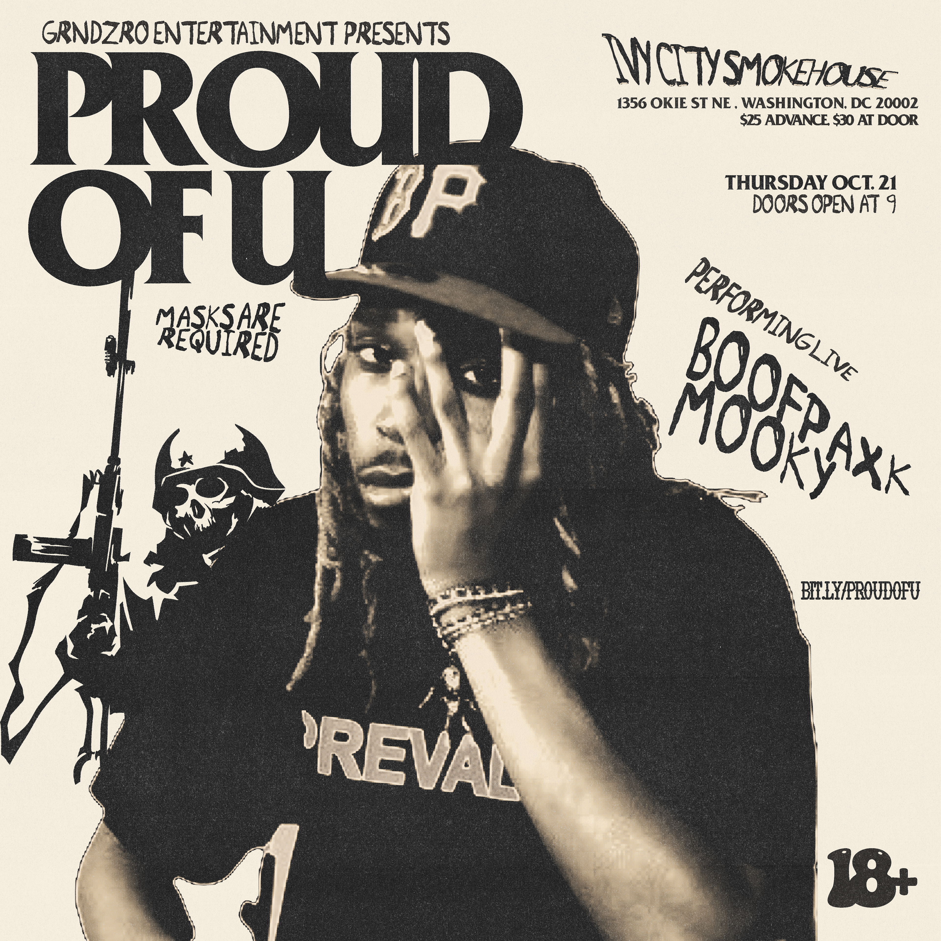 SOLO FLYER FOR BOOFPAXKMOOKY