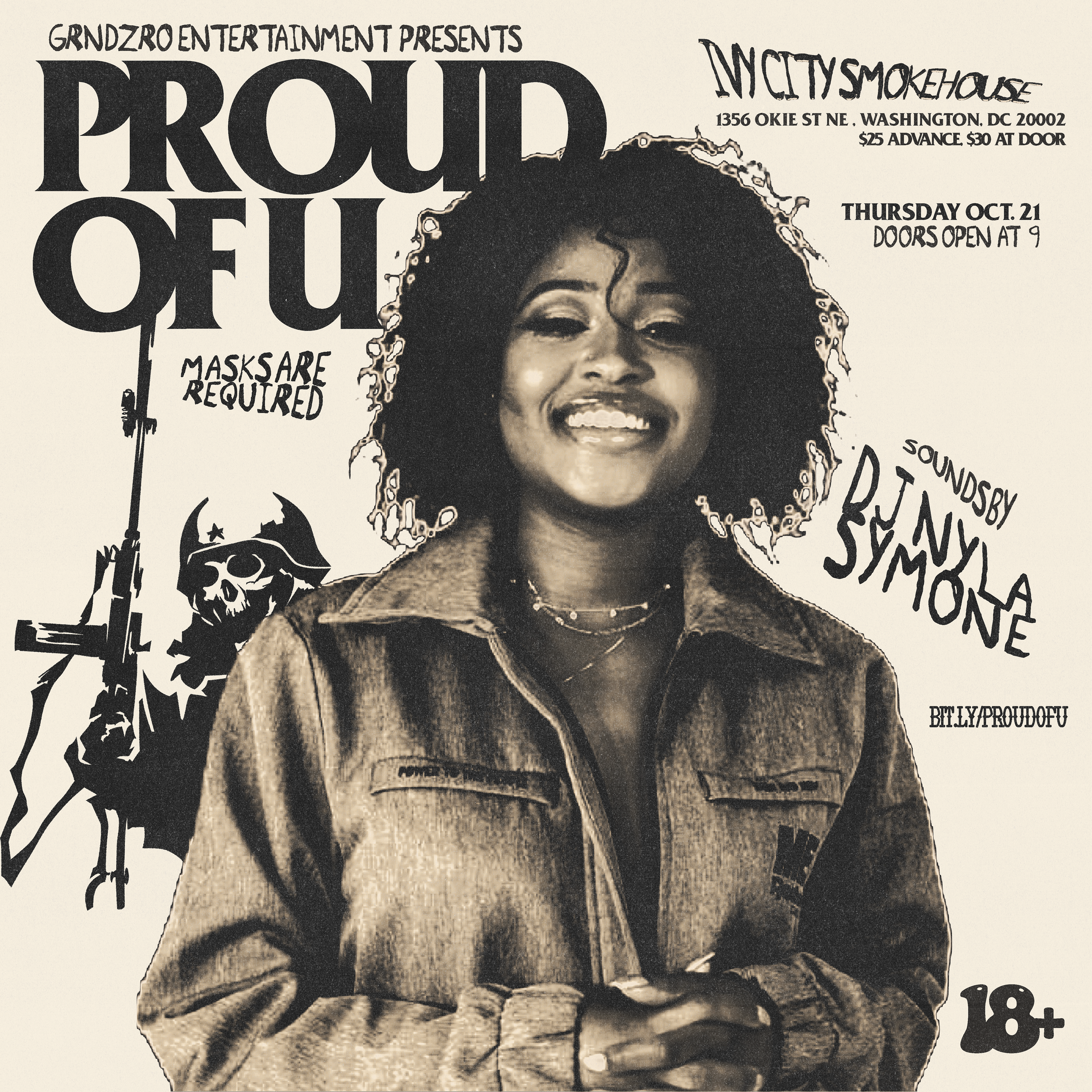 SOLO FLYER FOR DJ NYLA SYMONE