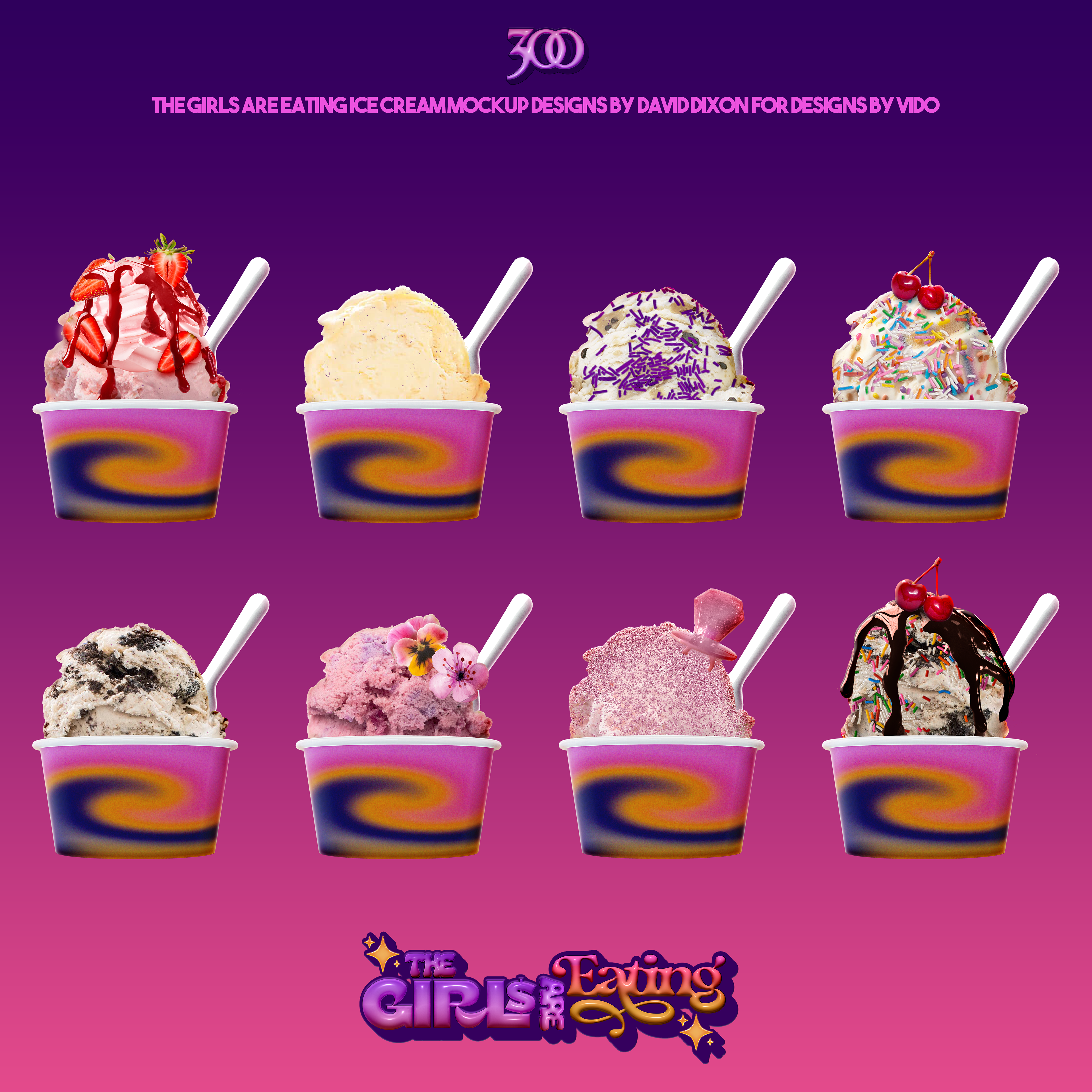 ICE CREAM MOCKUPS