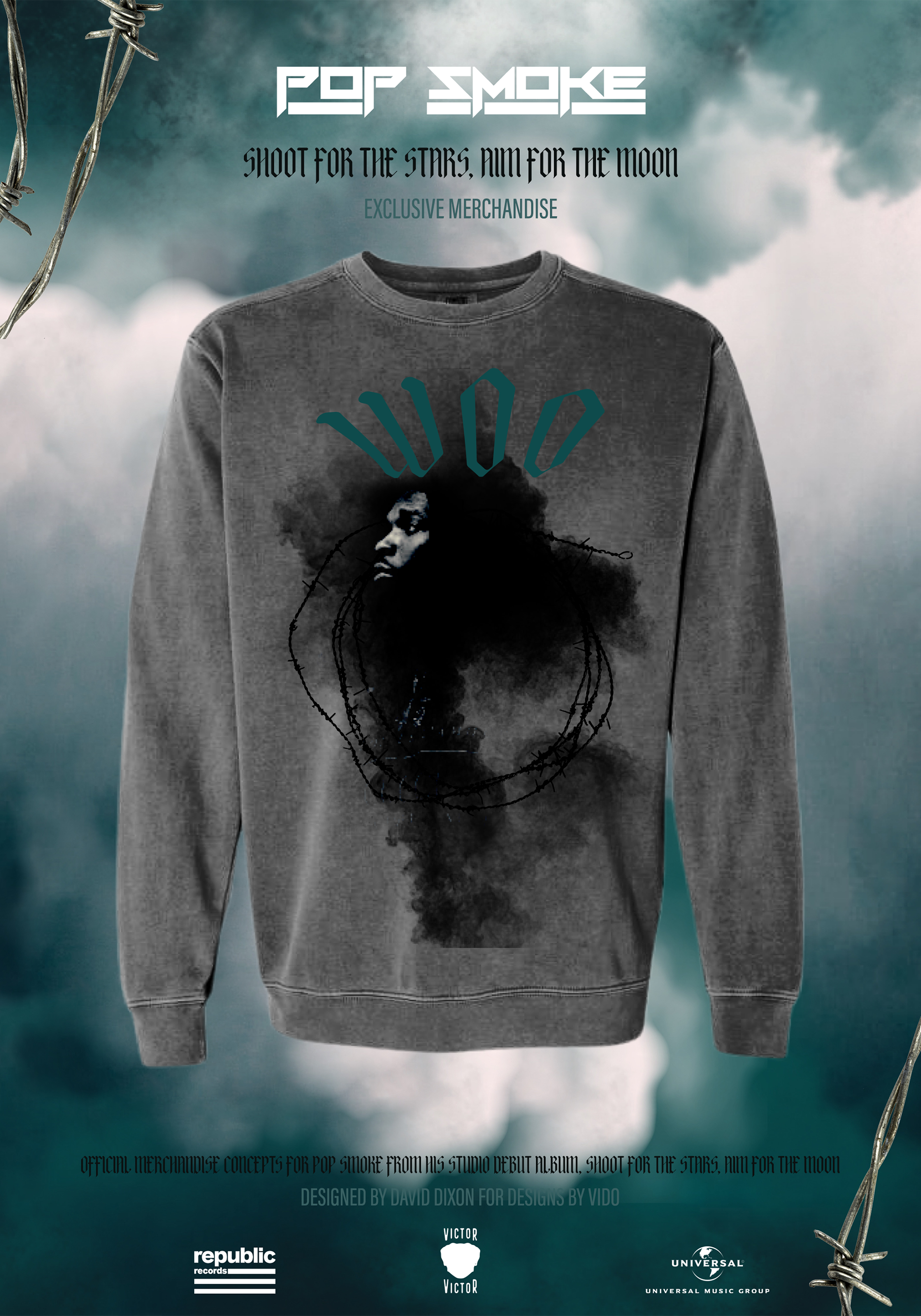 "THE WOO" CREWNECK FRONT