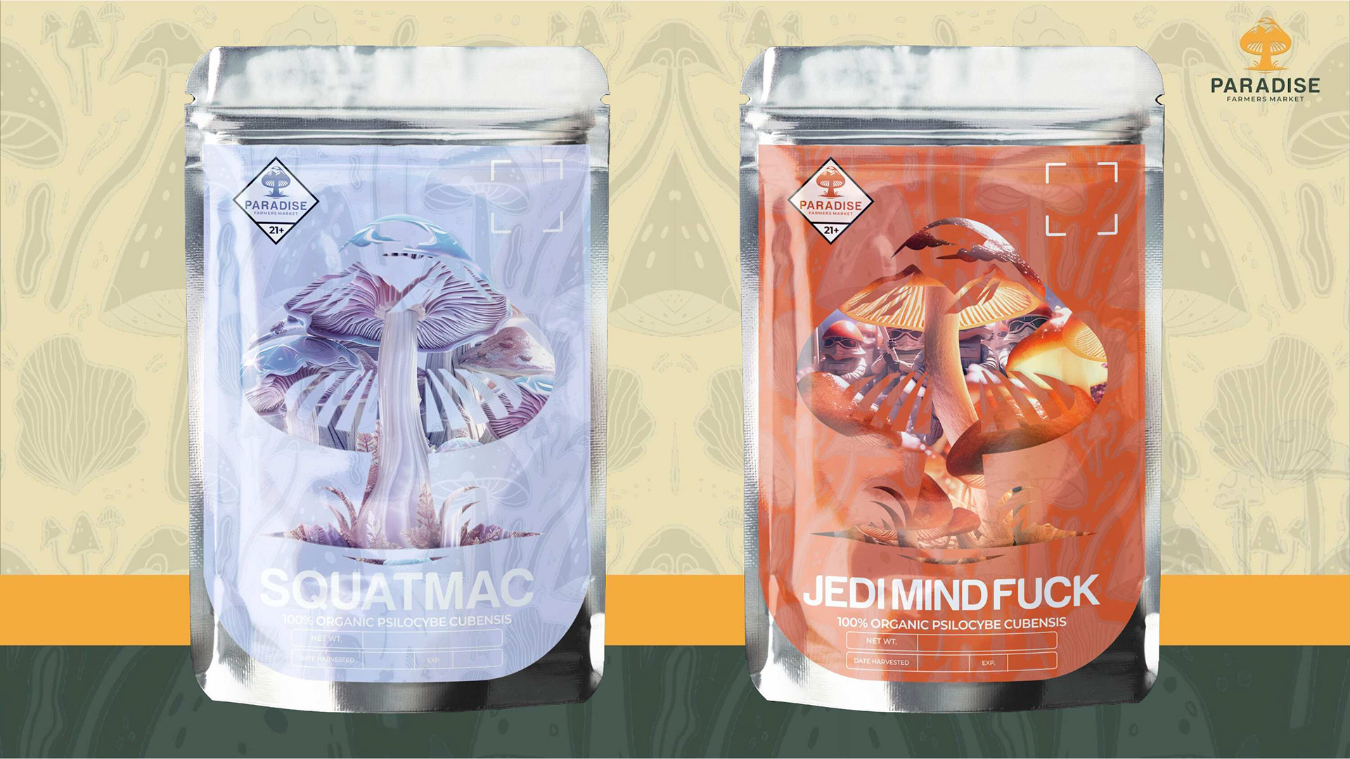 "SQUATMAC" & "JEDI MIND FUCK"