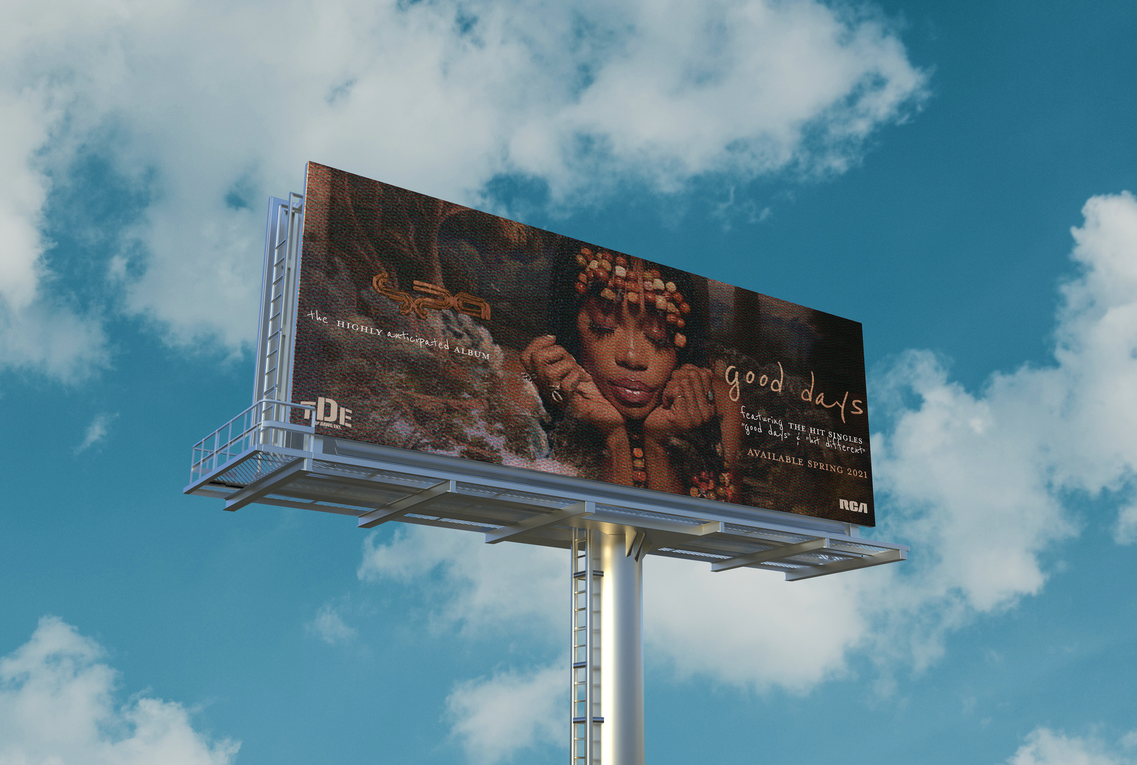 TDE/RCA BILLBOARD AD