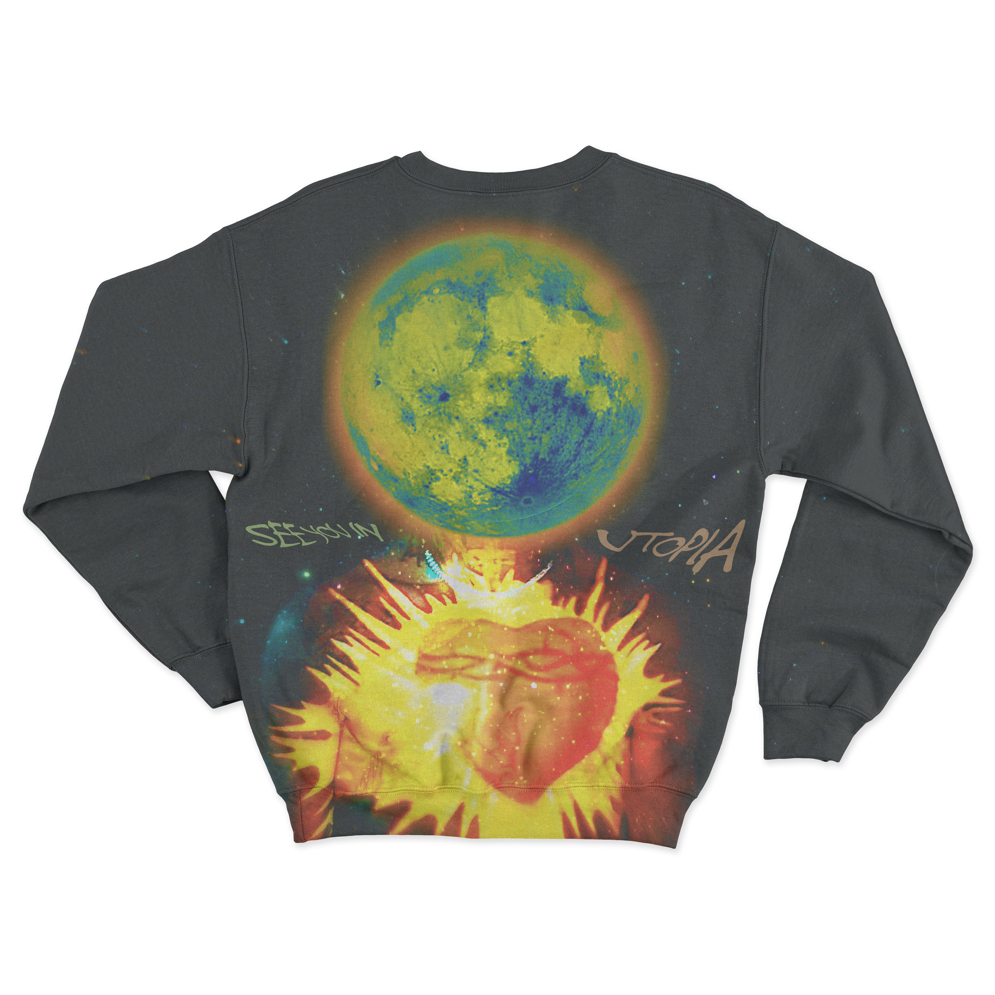 "UTOPIA 2.0" CREWNECK BACK