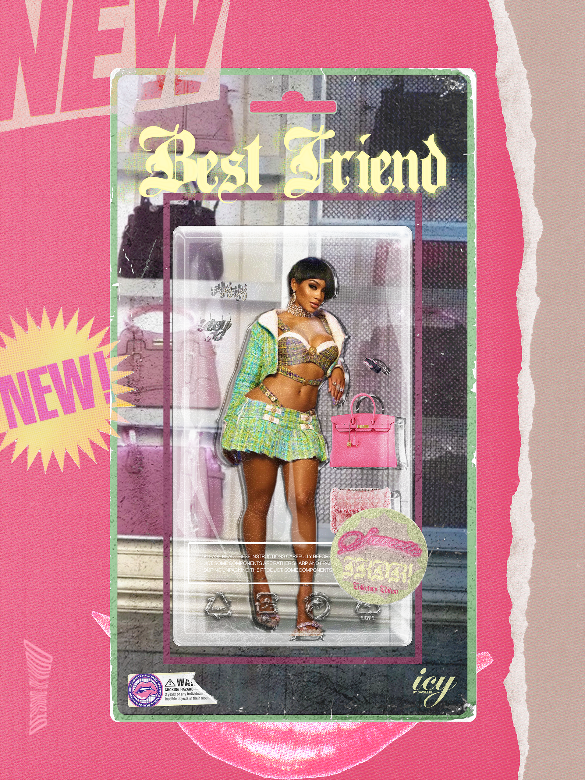 SAWEETIE ACTION FIGURE