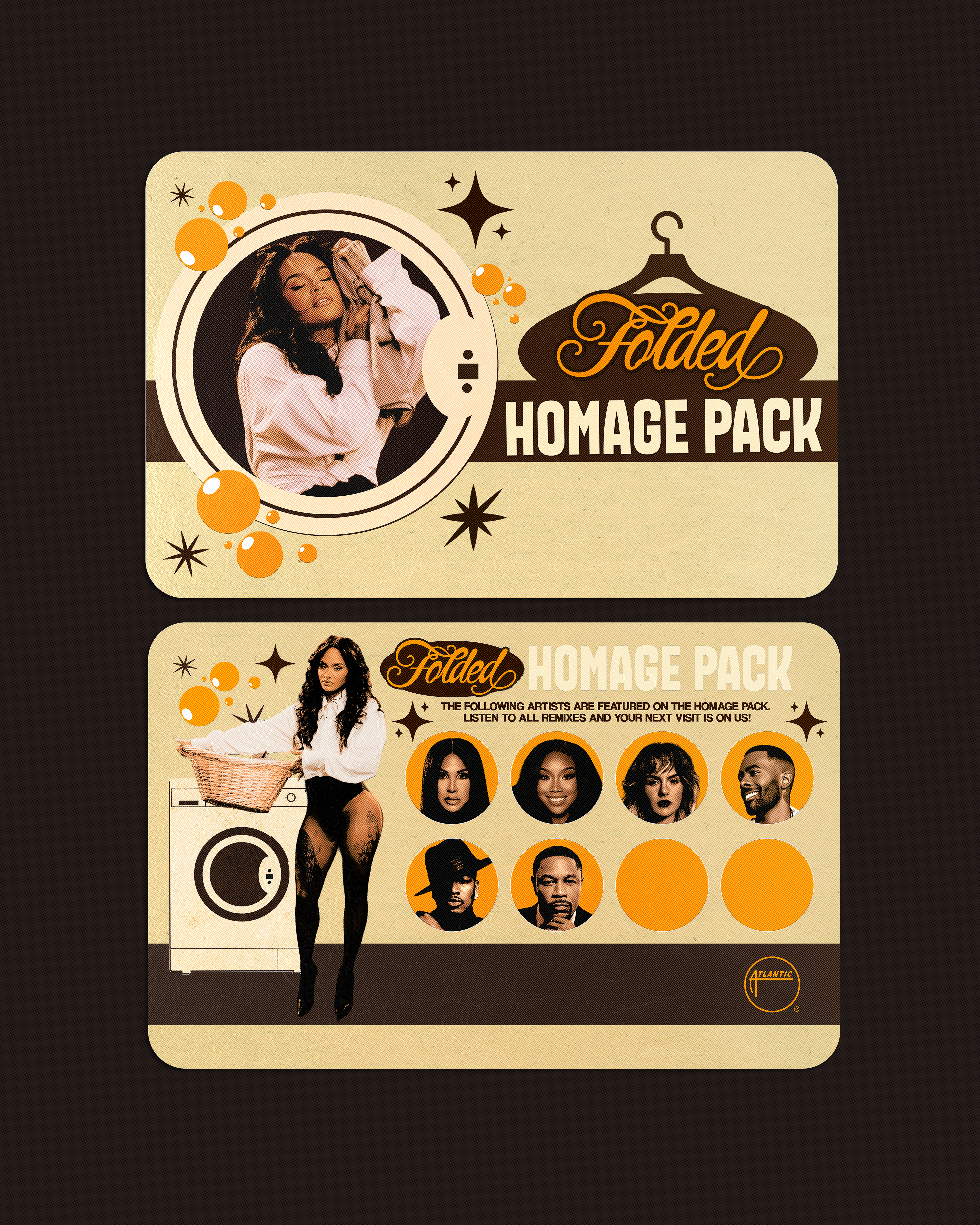 "FOLDED" LOYALTY CARD DESIGN