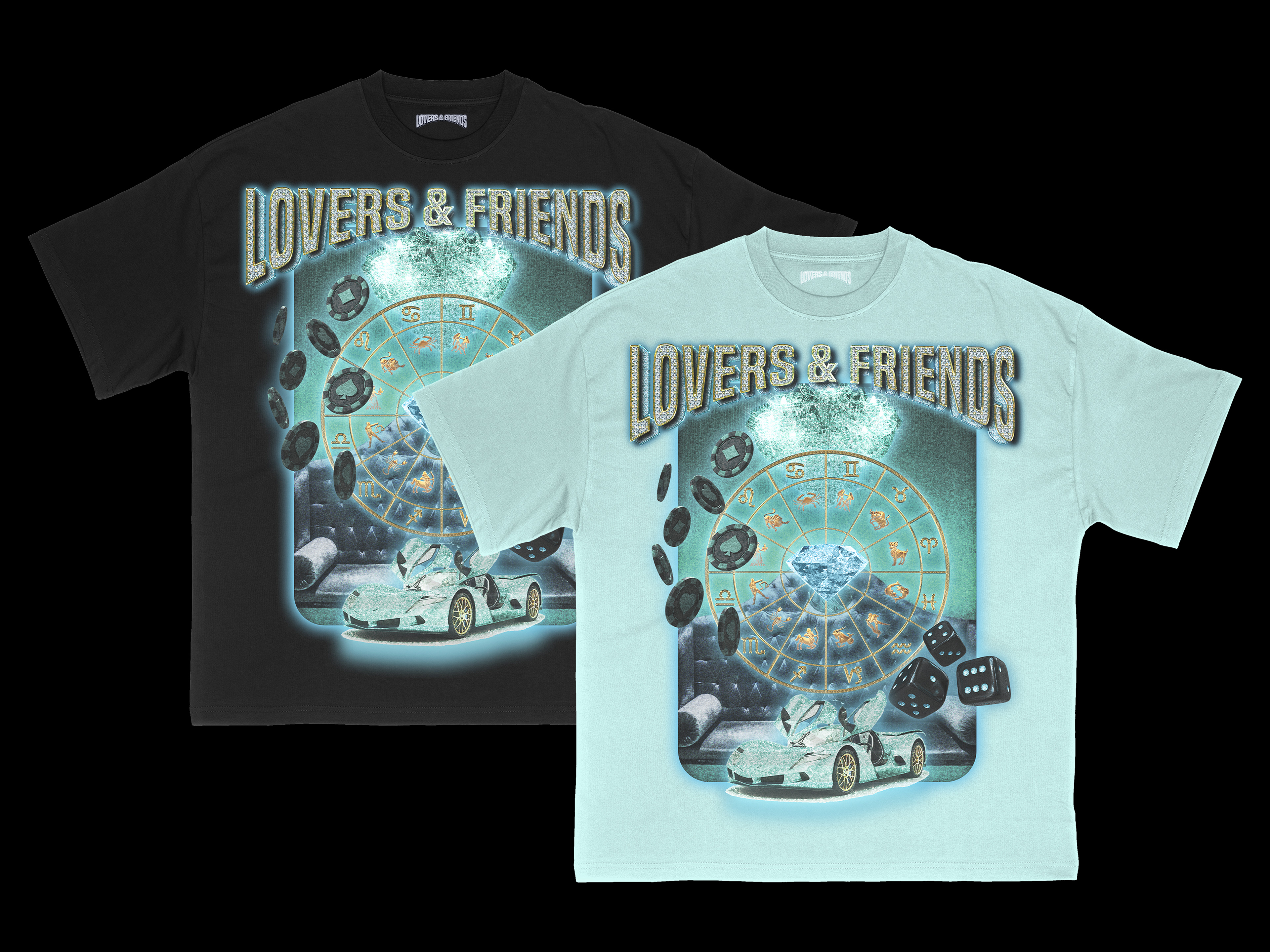 DIAMONDS ARE FOREVER RAP TEE