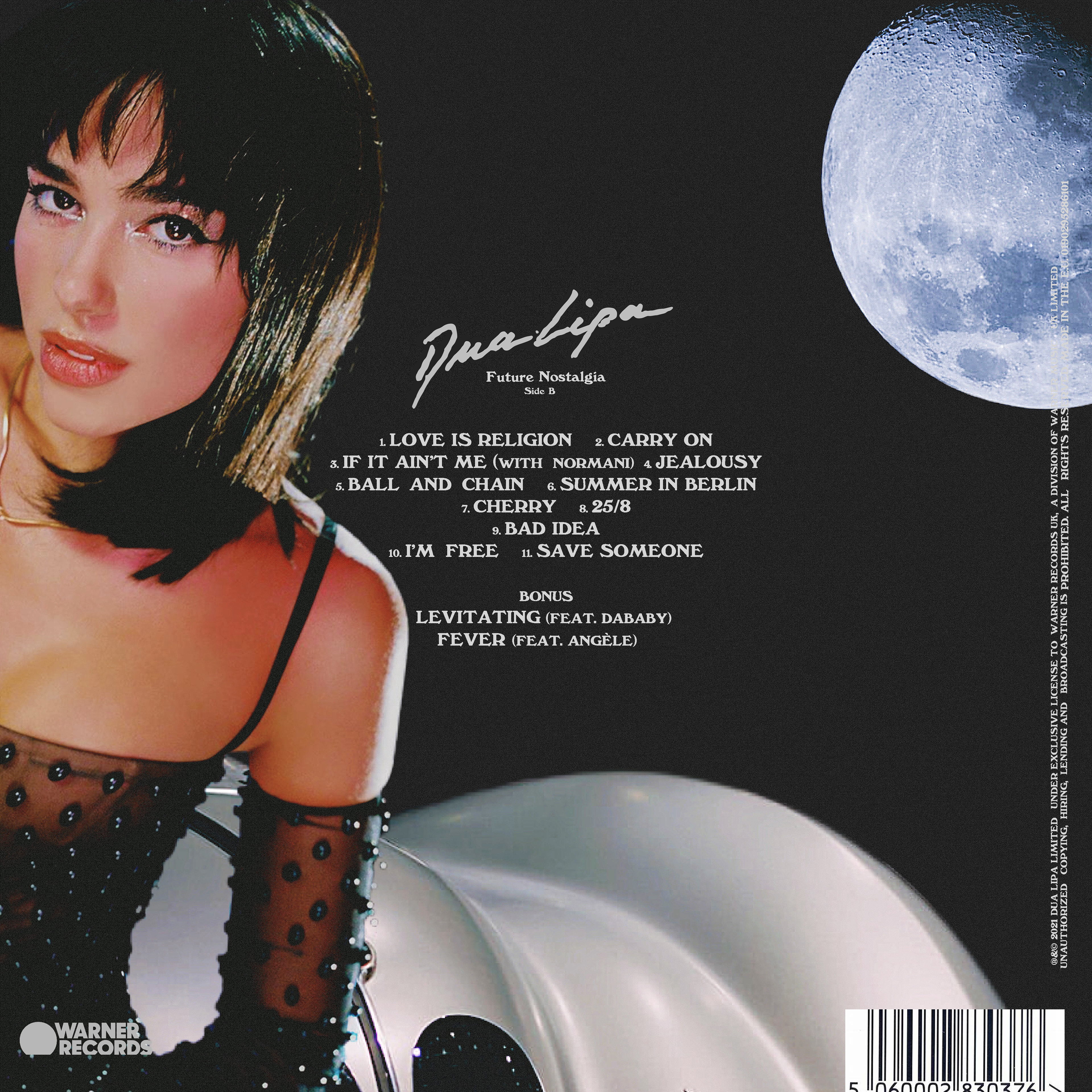 BACK ALBUM/VINYL COVER