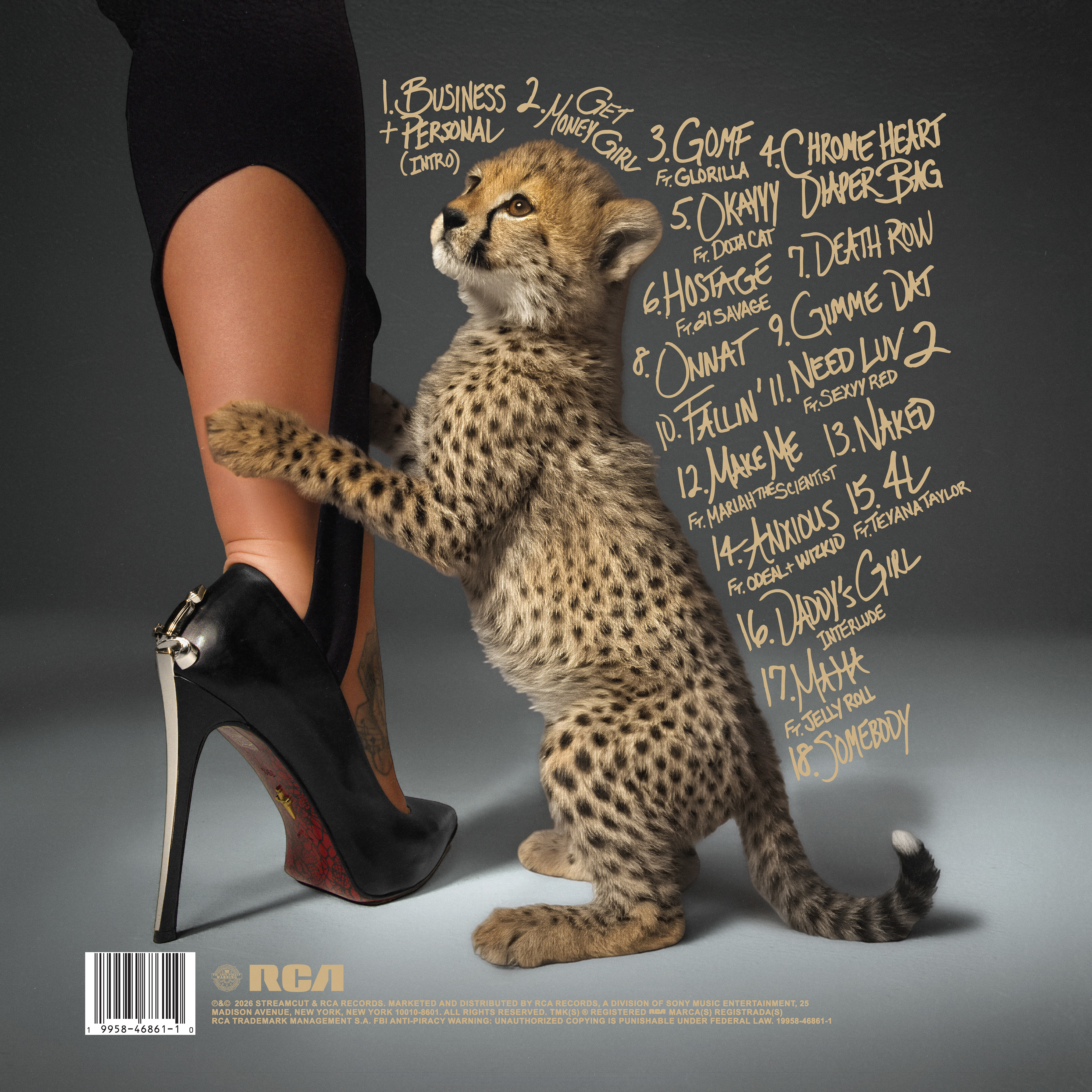 TRACKLIST DESIGN
