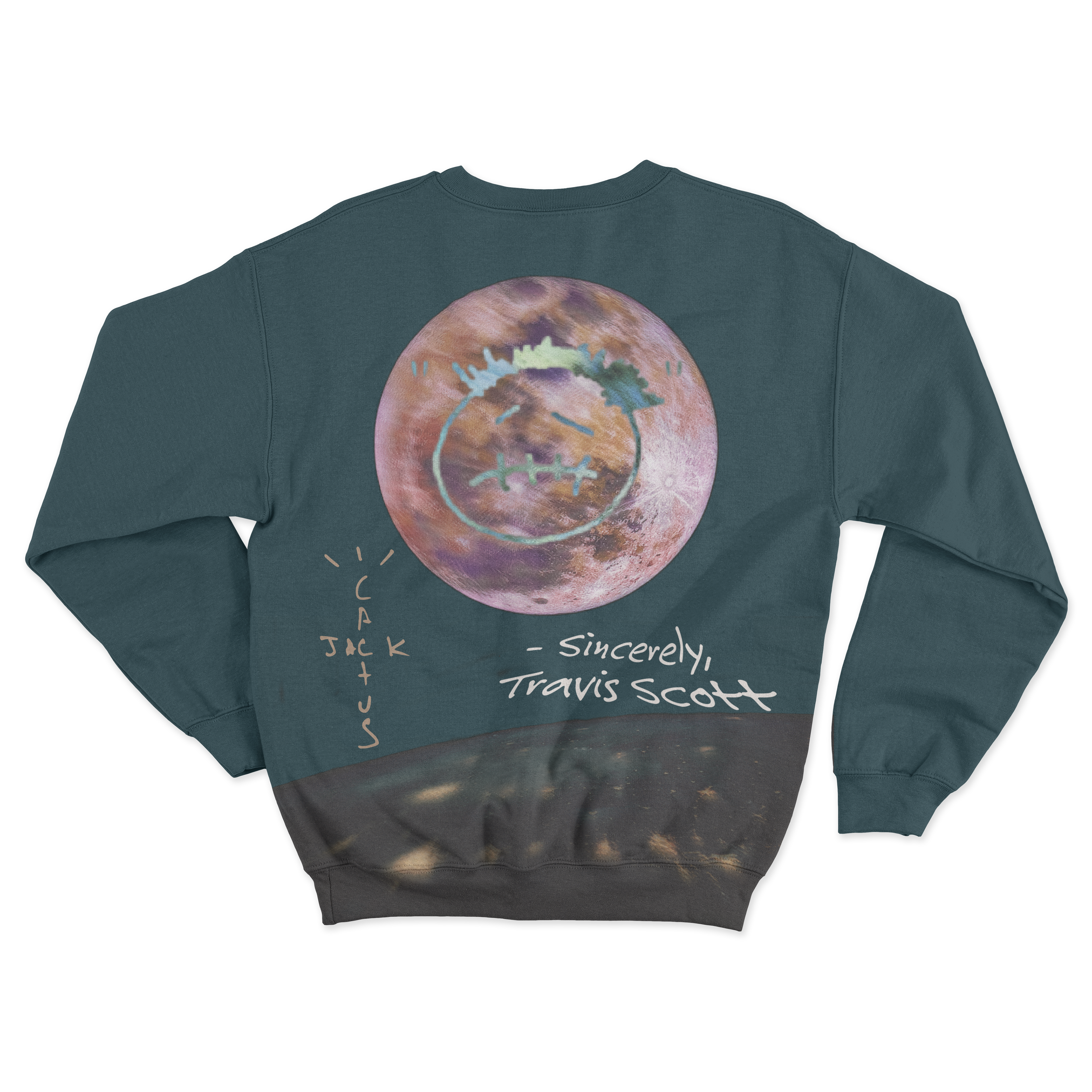 "CALM BEFORE THE RAGE" CREWNECK BACK