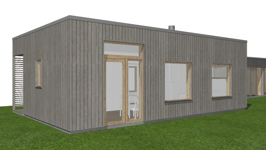 agraf Fritidshus trähus Östergarn Gotland arkitekt Anneli Andersson