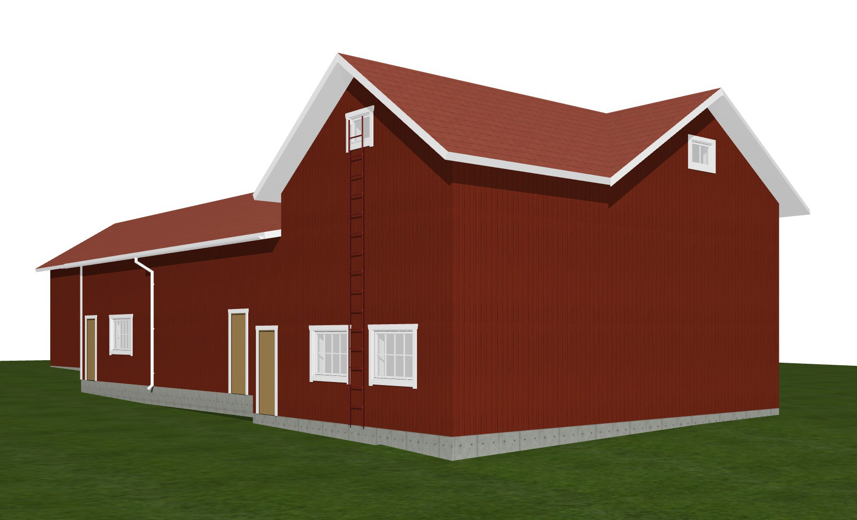 agraf Dalarna ombyggd lada