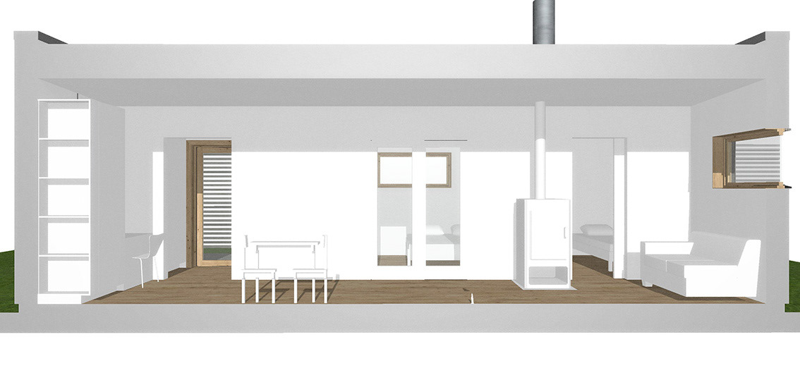 agraf Fritidshus trähus Östergarn Gotland arkitekt Anneli Andersson