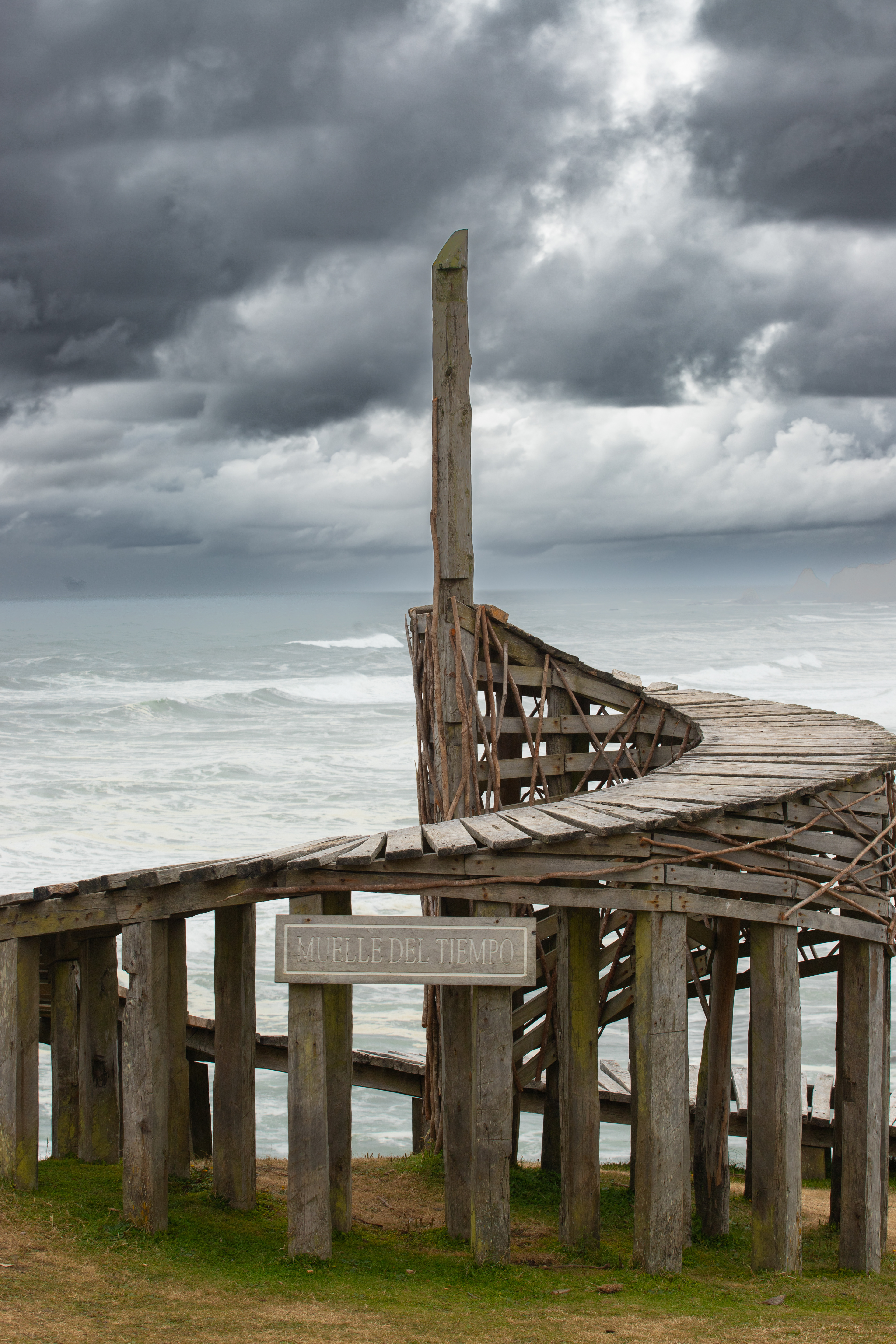 Muelle del Tiempo, Parque Tepuhueico, Chonchi