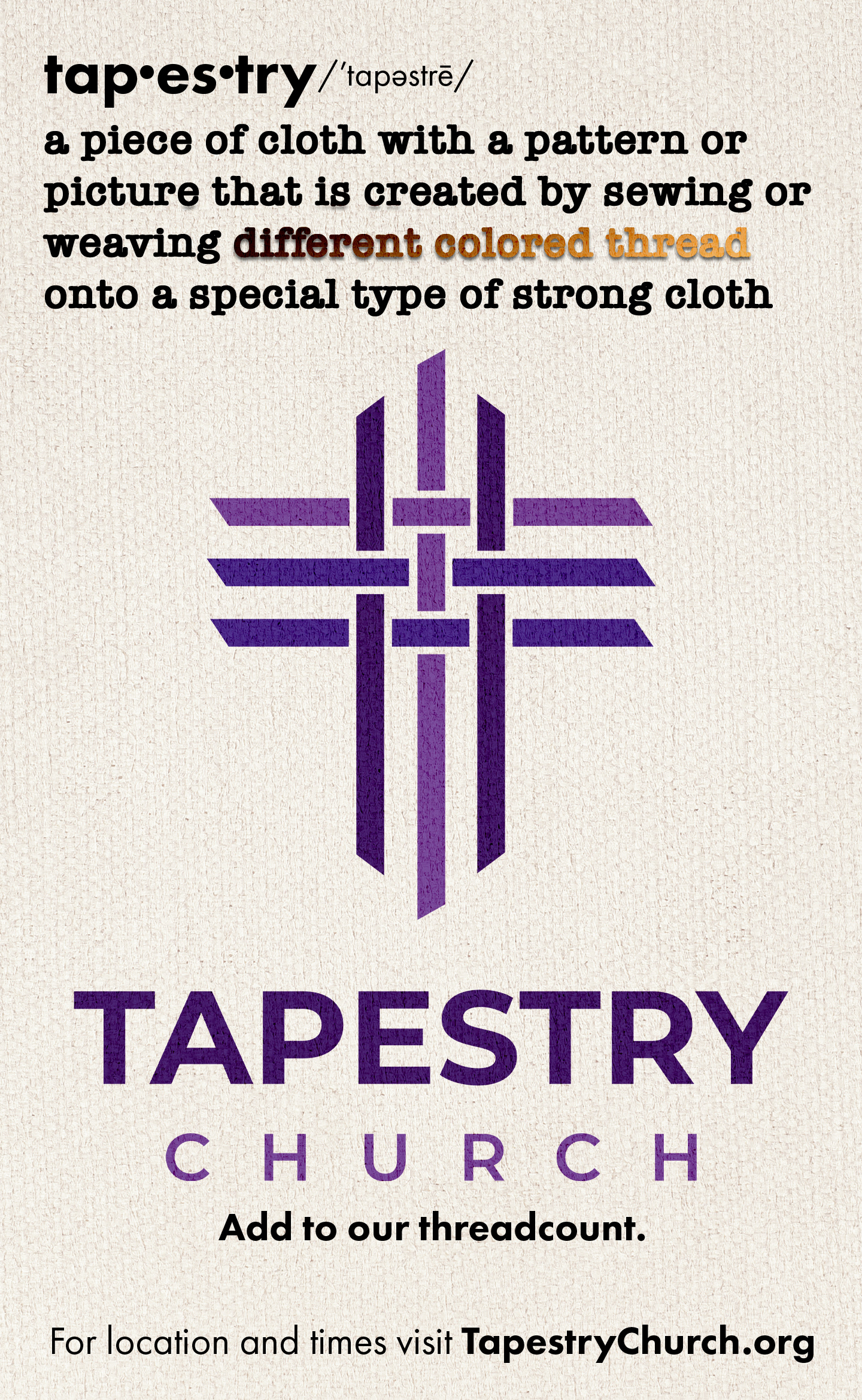 Tapestry - SonRise Music Festival Ad - Back