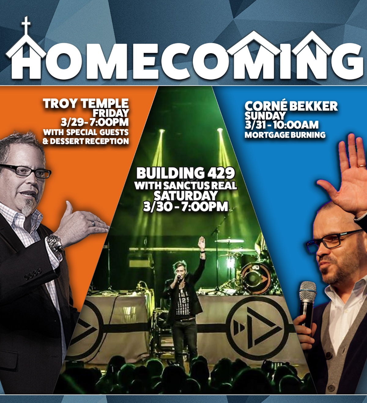 Homecoming Event - Service Bulletin Insert