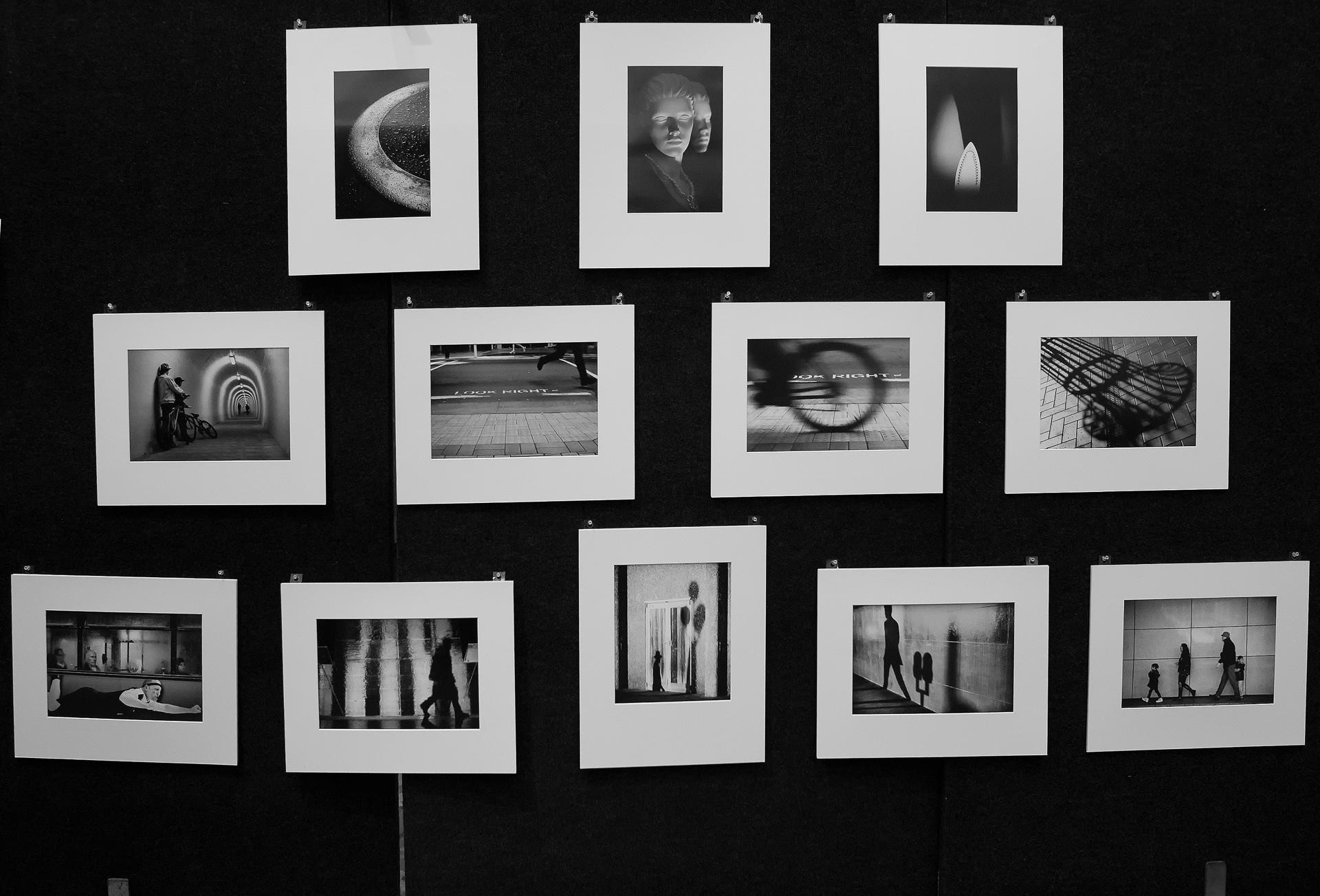 At PSNZ 2012 convention in Invercargill, photos being laid out – captured by Ross Collins