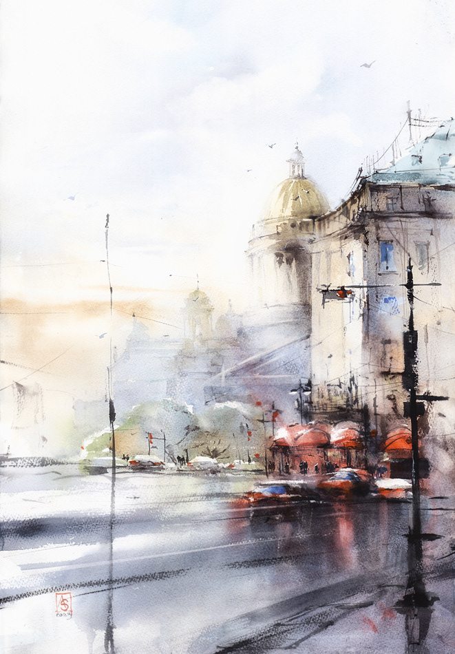 Piter's mode, 38x56 cm, sold