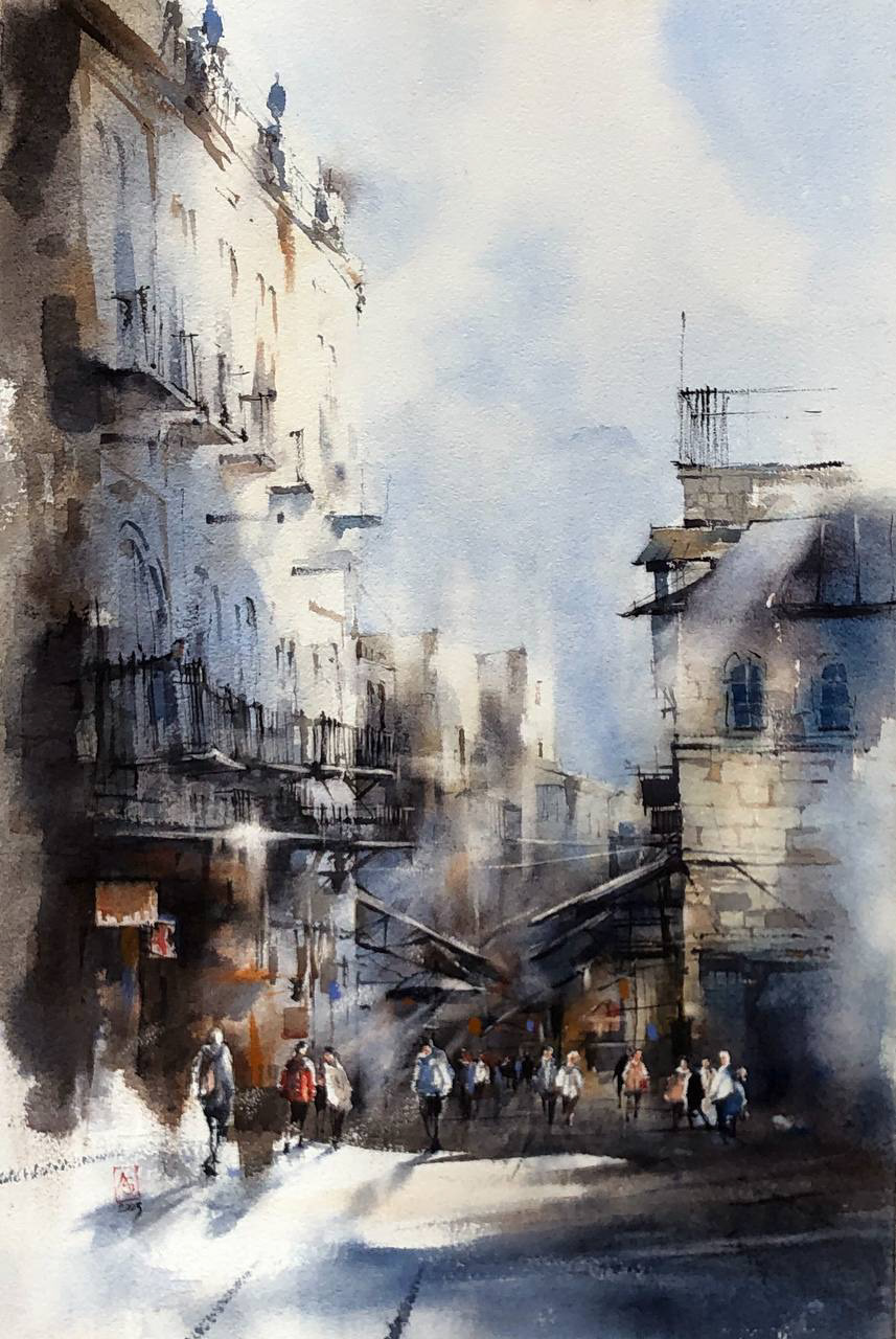 Early Birds, 38x56 cm, available